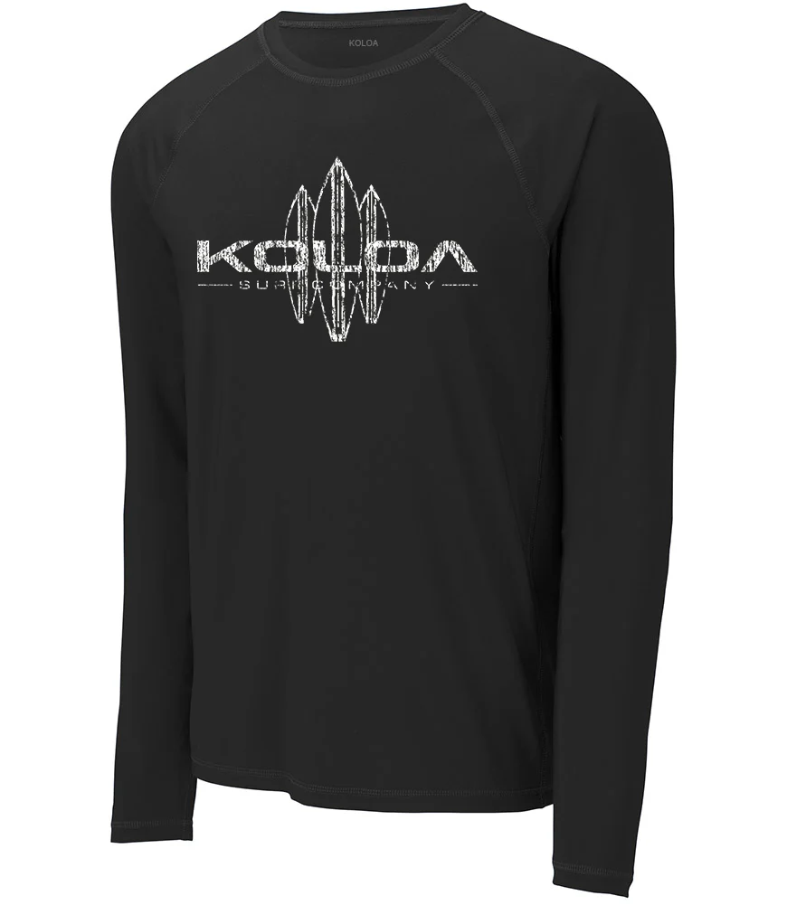 Koloa Vintage Surfboards Long Sleeve Rash Guard - Image 2