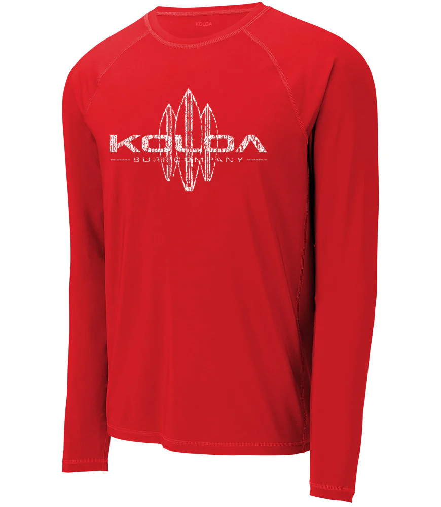 Koloa Vintage Surfboards Long Sleeve Rash Guard - Image 4