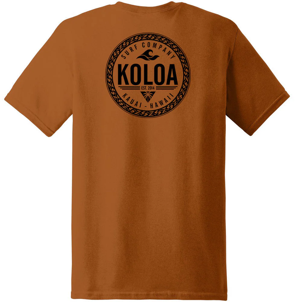 Koloa Wave and Palm Tree Heavyweight T-Shirt - Image 10
