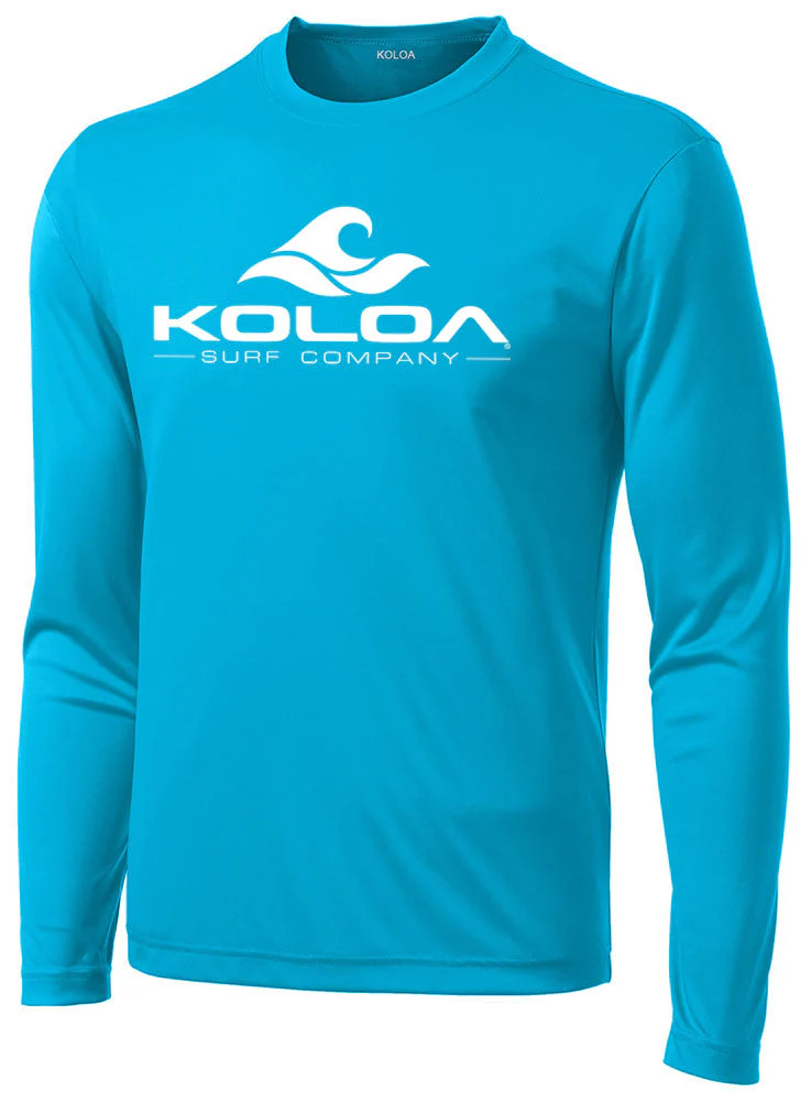 Koloa Wave Long Sleeve Athletic Shirts - Image 2