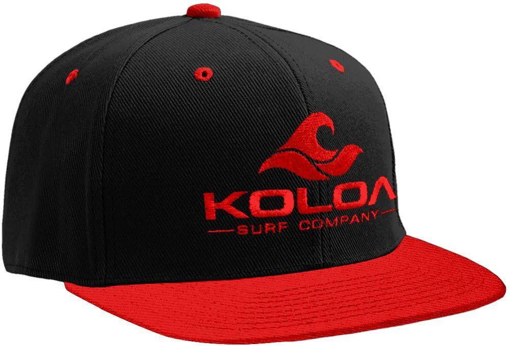 Koloa Wave Solid Snapback Hats - Image 15