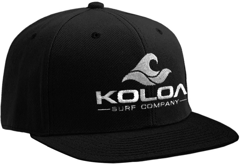 Koloa Wave Solid Snapback Hats - Image 2