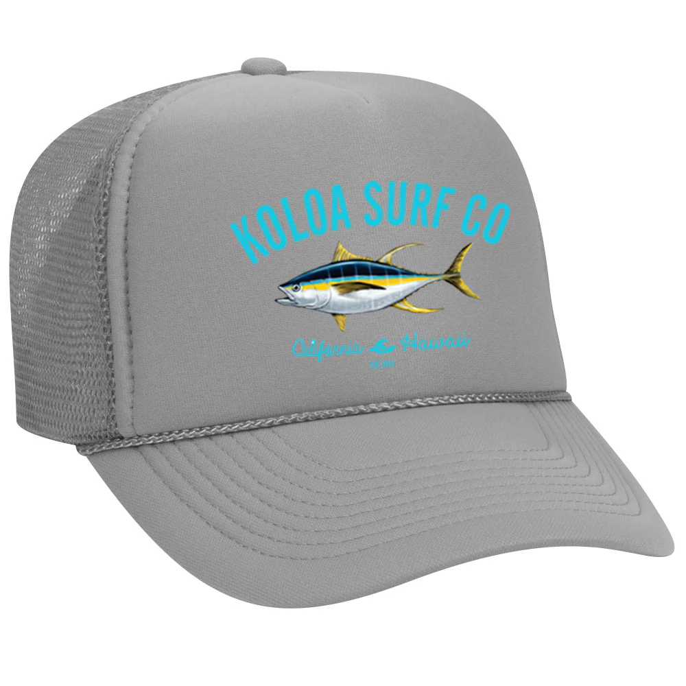 Koloa Yellowfin Foam Trucker Hat - Image 7