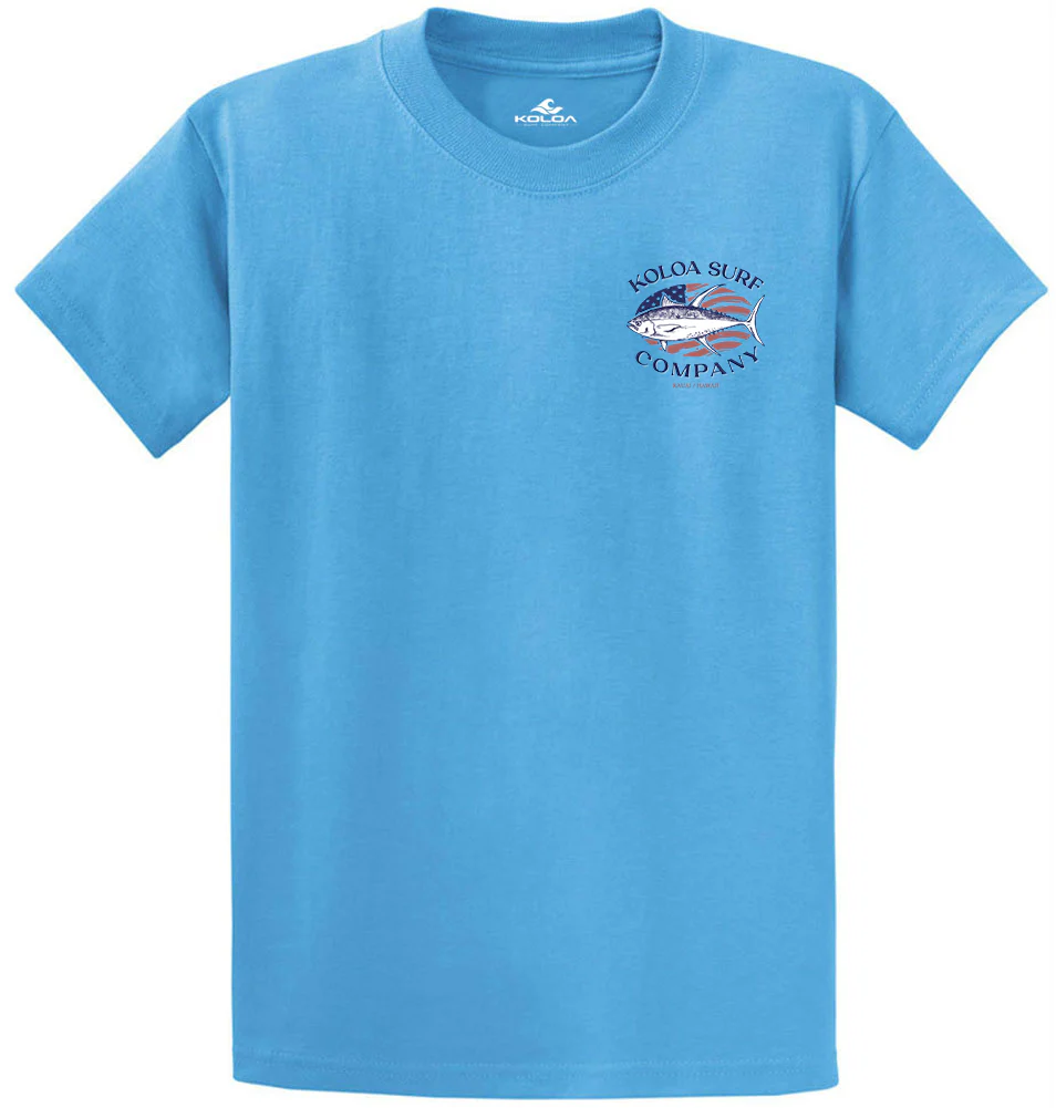 Koloa Yellowfin USA Heavyweight T-Shirt - Image 10