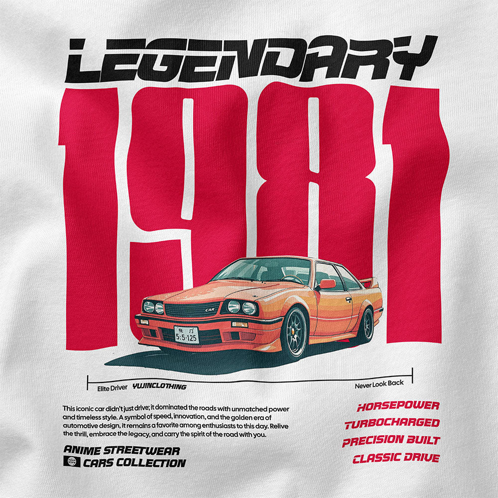 Legendary Driver Car T-Shirt - Image 2