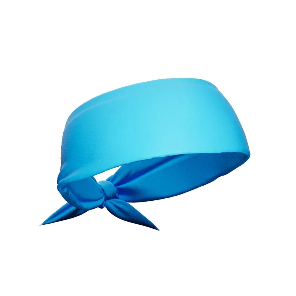 Light Blue Tie Headband - Image 2