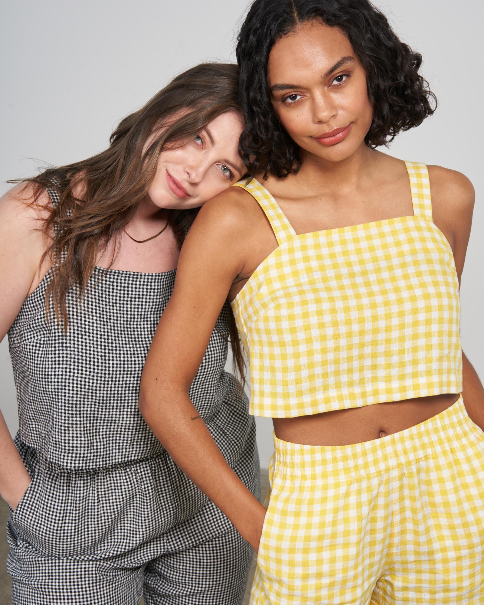 Linen Cropped Tank - Image 4