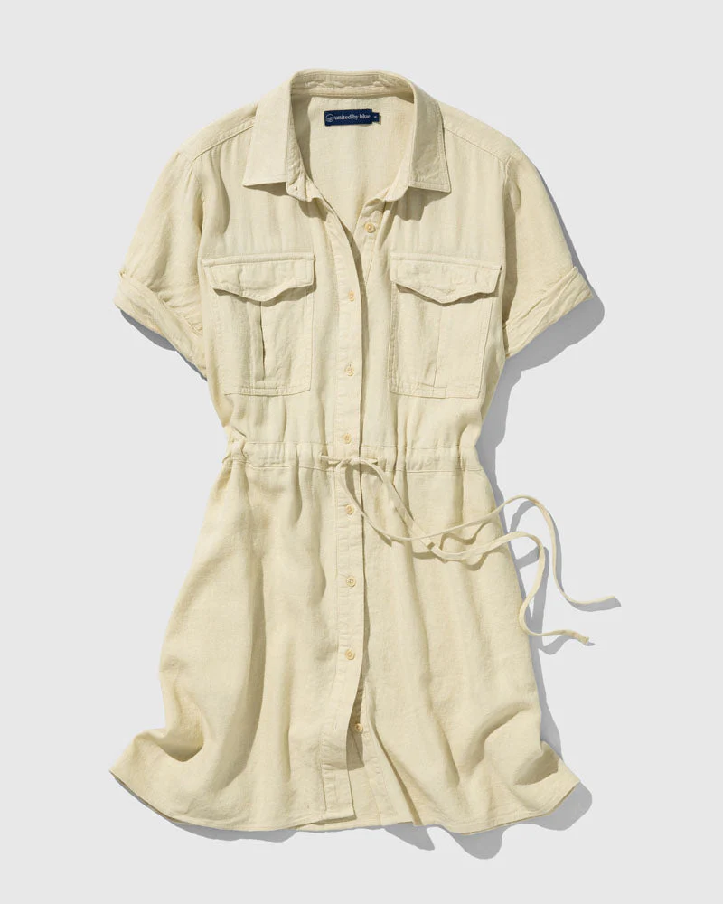 Linen Field Guide Shirt Dress - Image 6