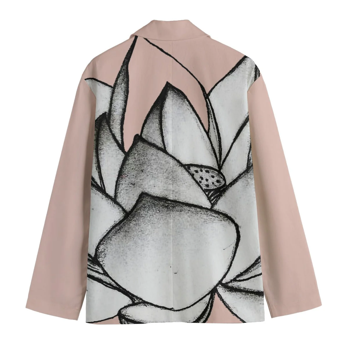 Lotus Bloom Cotton Blazer - Image 4