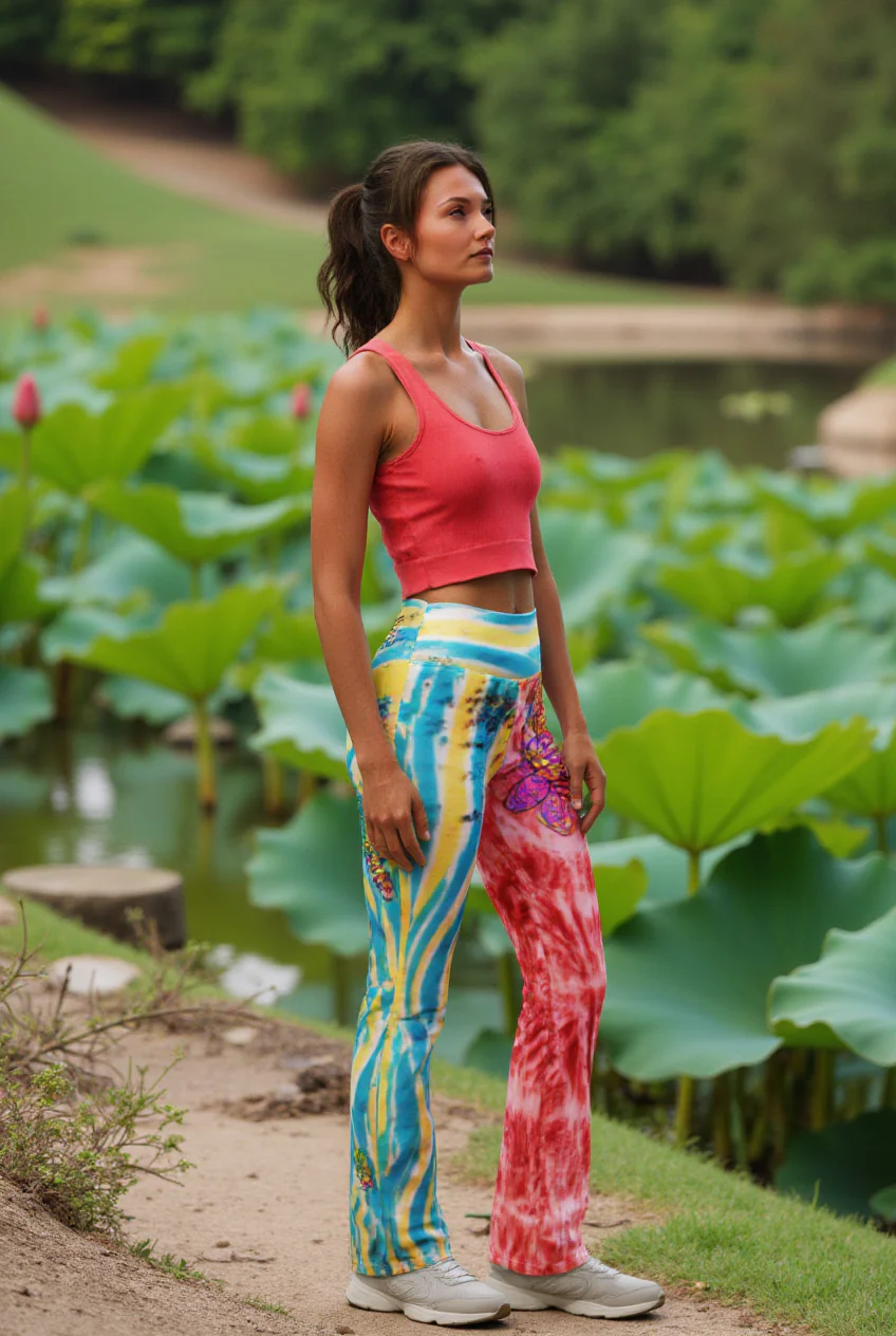 Lotus Flare Flare leggings - Image 3