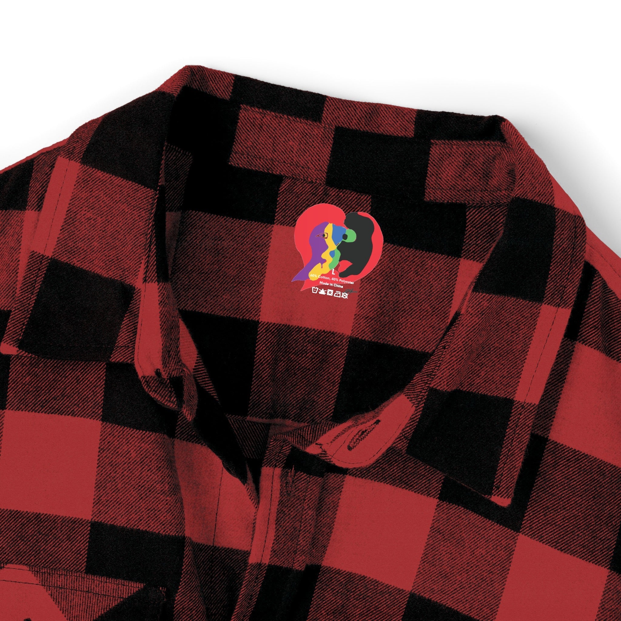 Love Pill & Chaser Unisex Flannel Shirt - Image 29