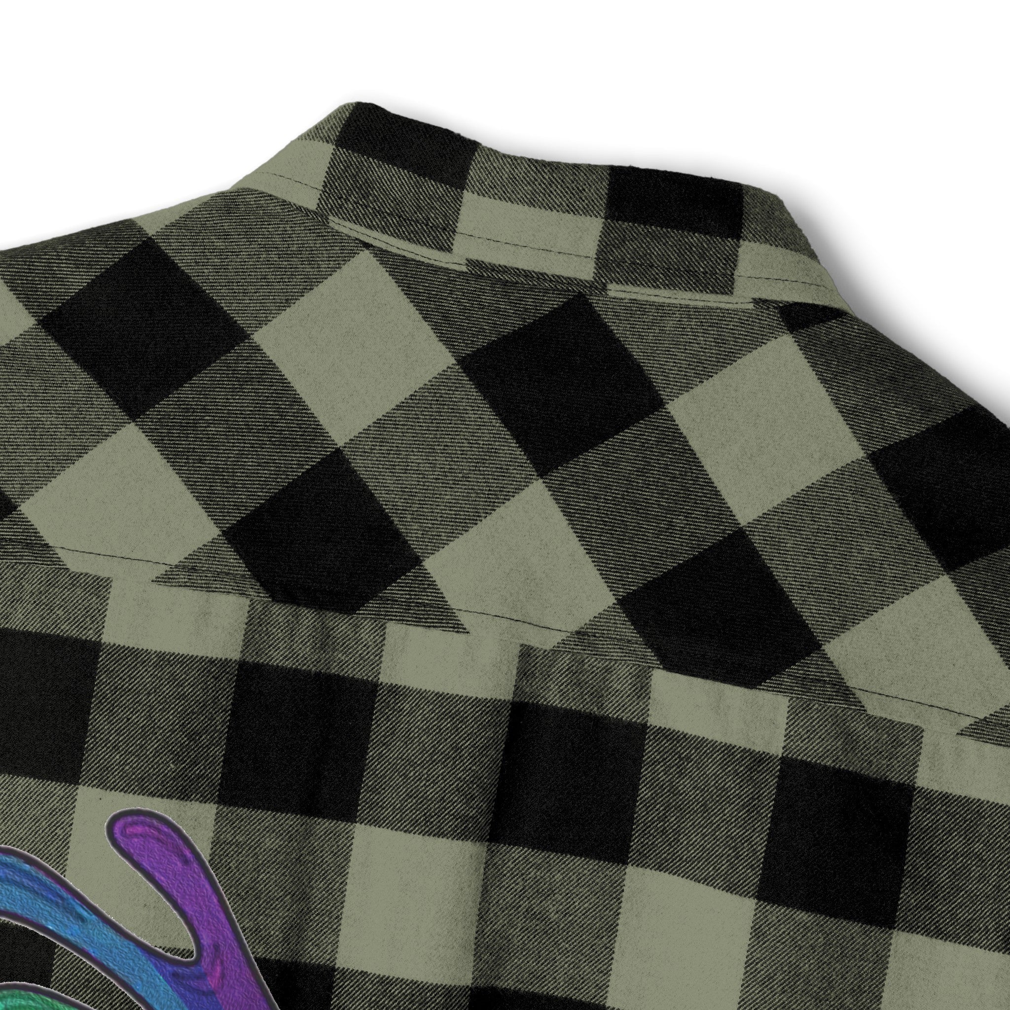 Love Pill & Chaser Unisex Flannel Shirt - Image 8