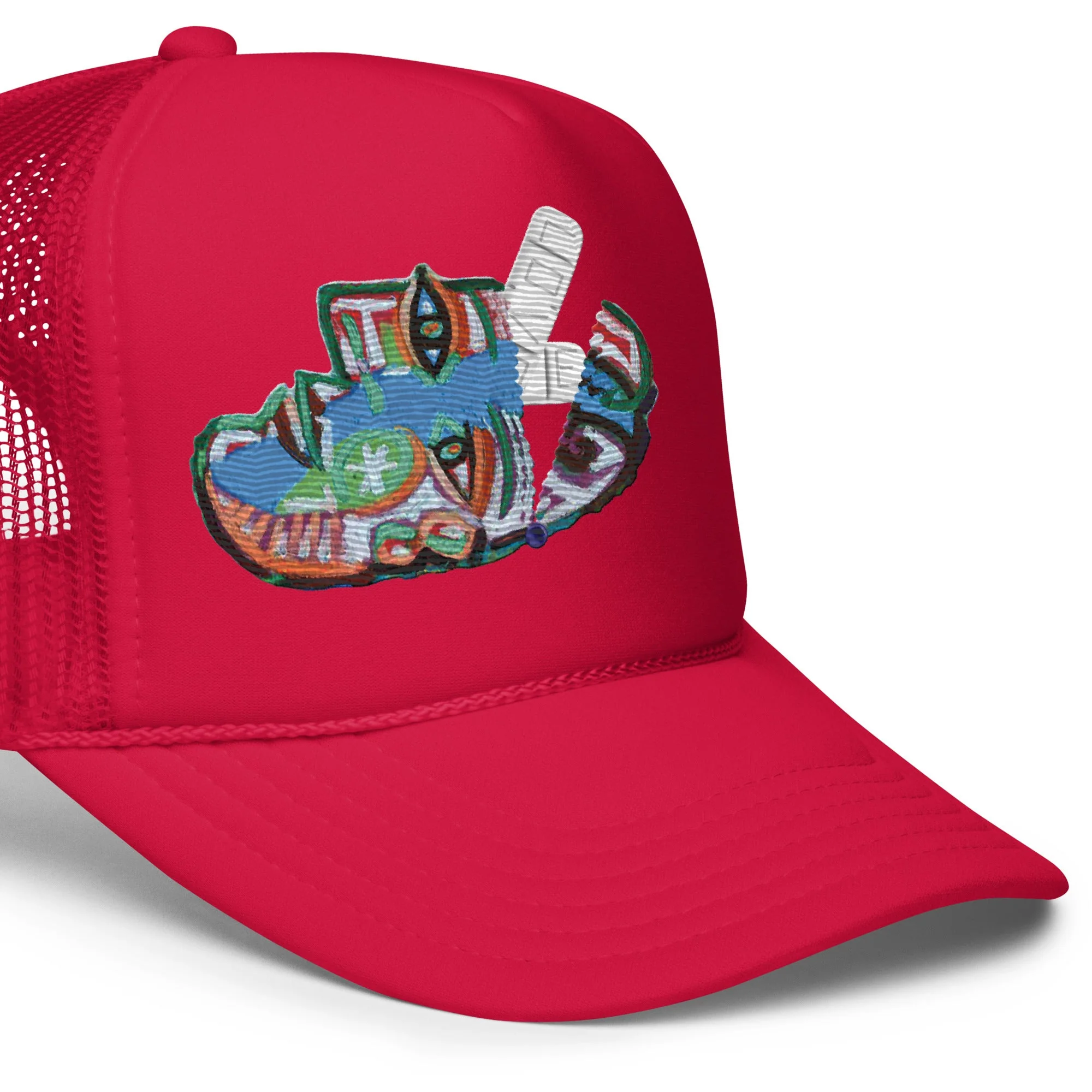 Love Pill Foam Trucker Hat - Image 7