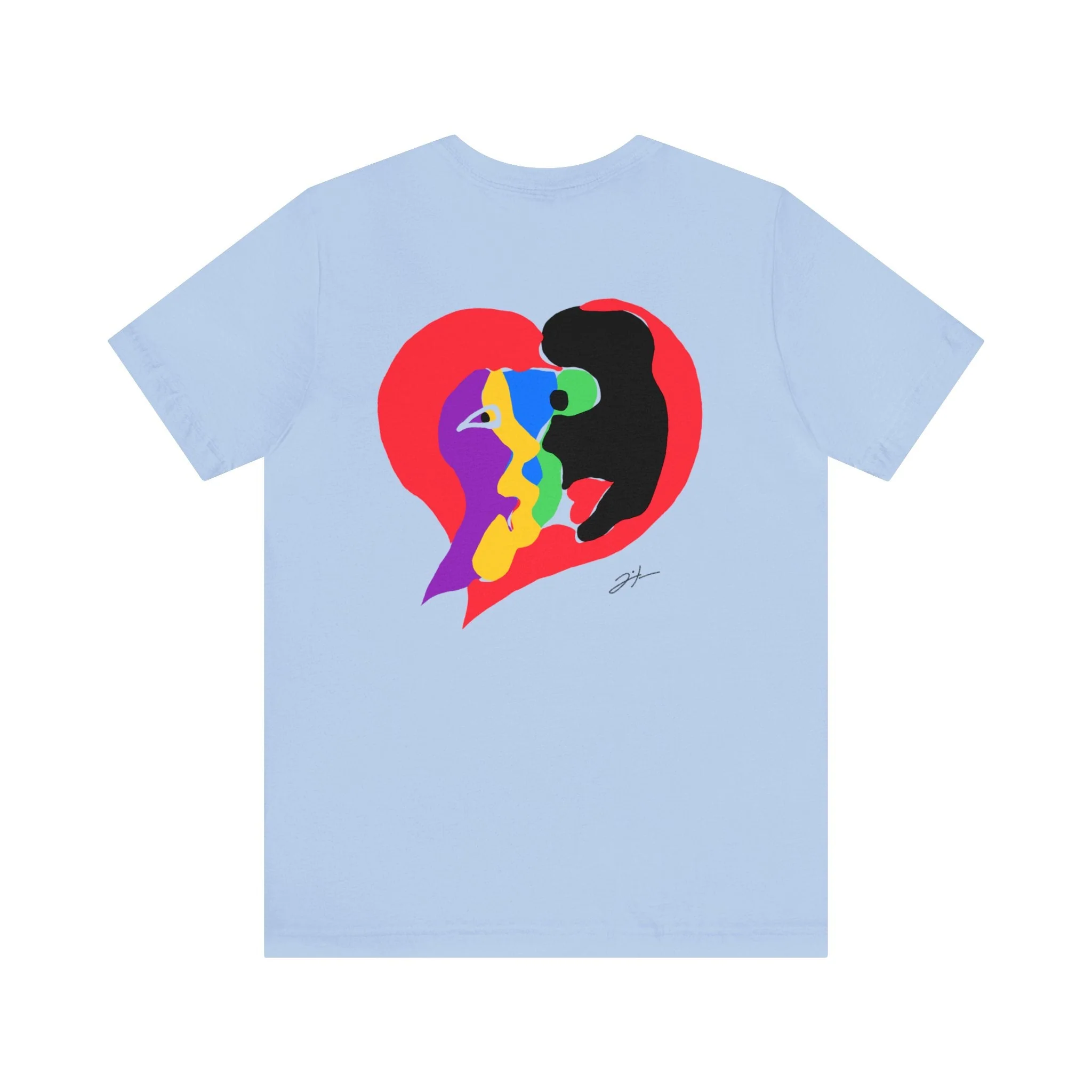 LOVE PILL Unisex High End Cotton Short Sleeve Tee - Image 29