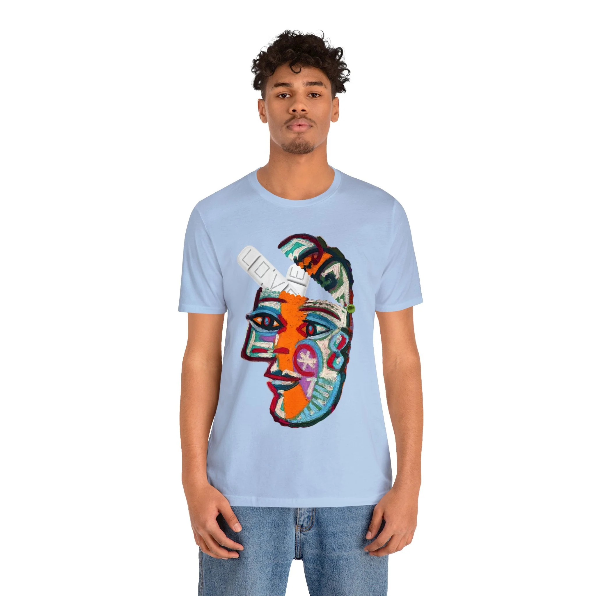 LOVE PILL Unisex High End Cotton Short Sleeve Tee - Image 31