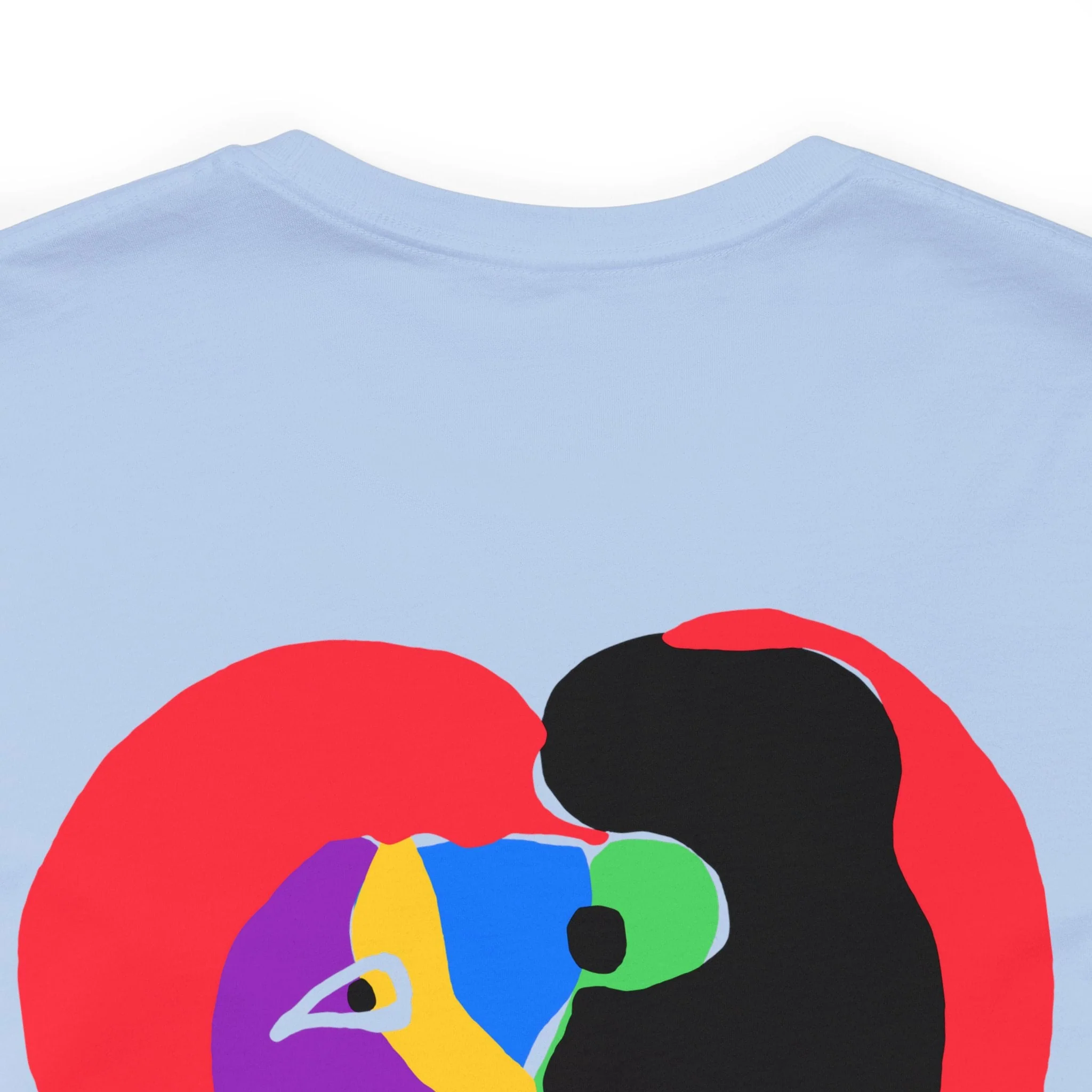 LOVE PILL Unisex High End Cotton Short Sleeve Tee - Image 34
