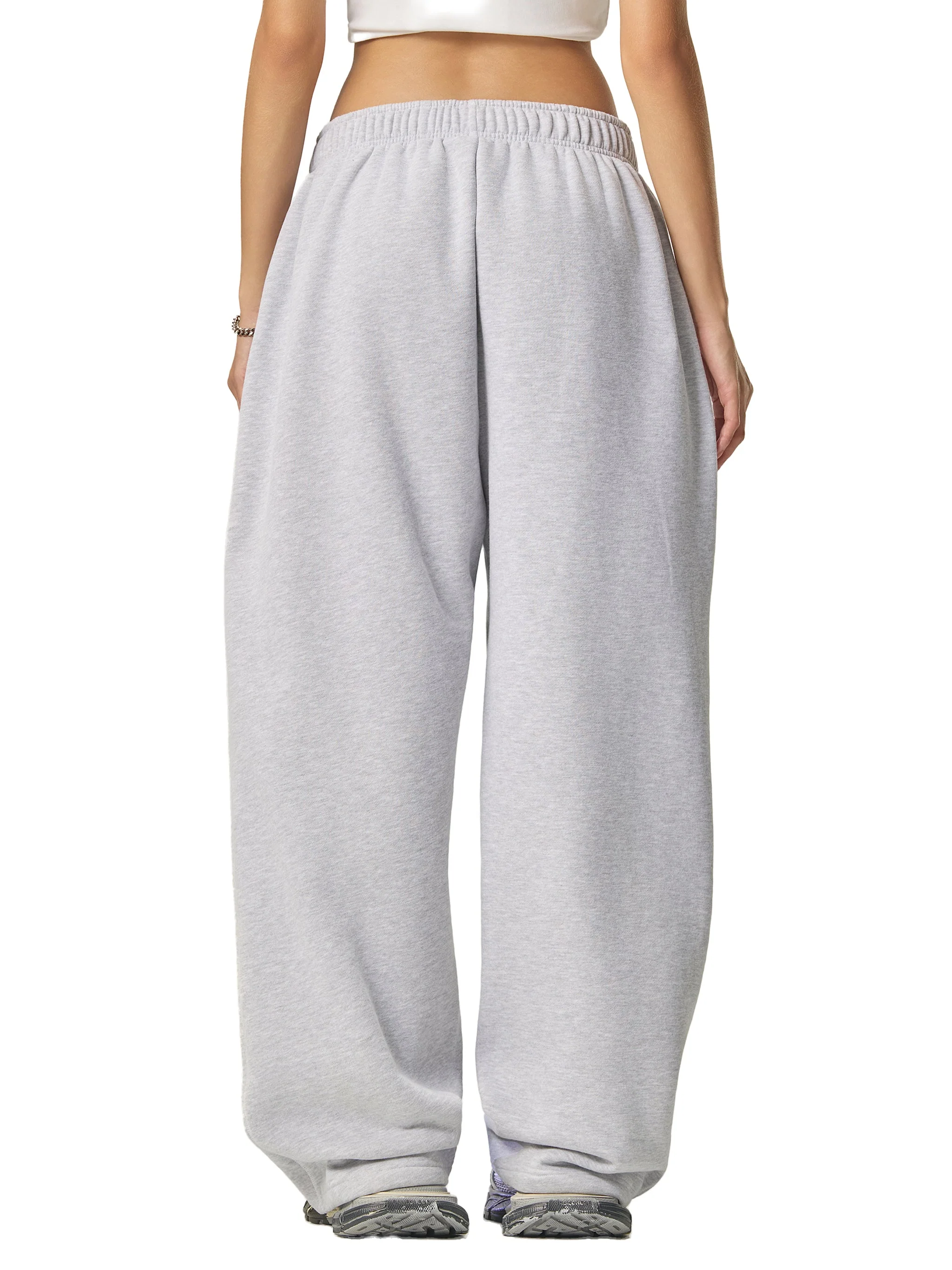 Luxury Tech Contrast-Stitched Fleece Sweatpants - Image 17