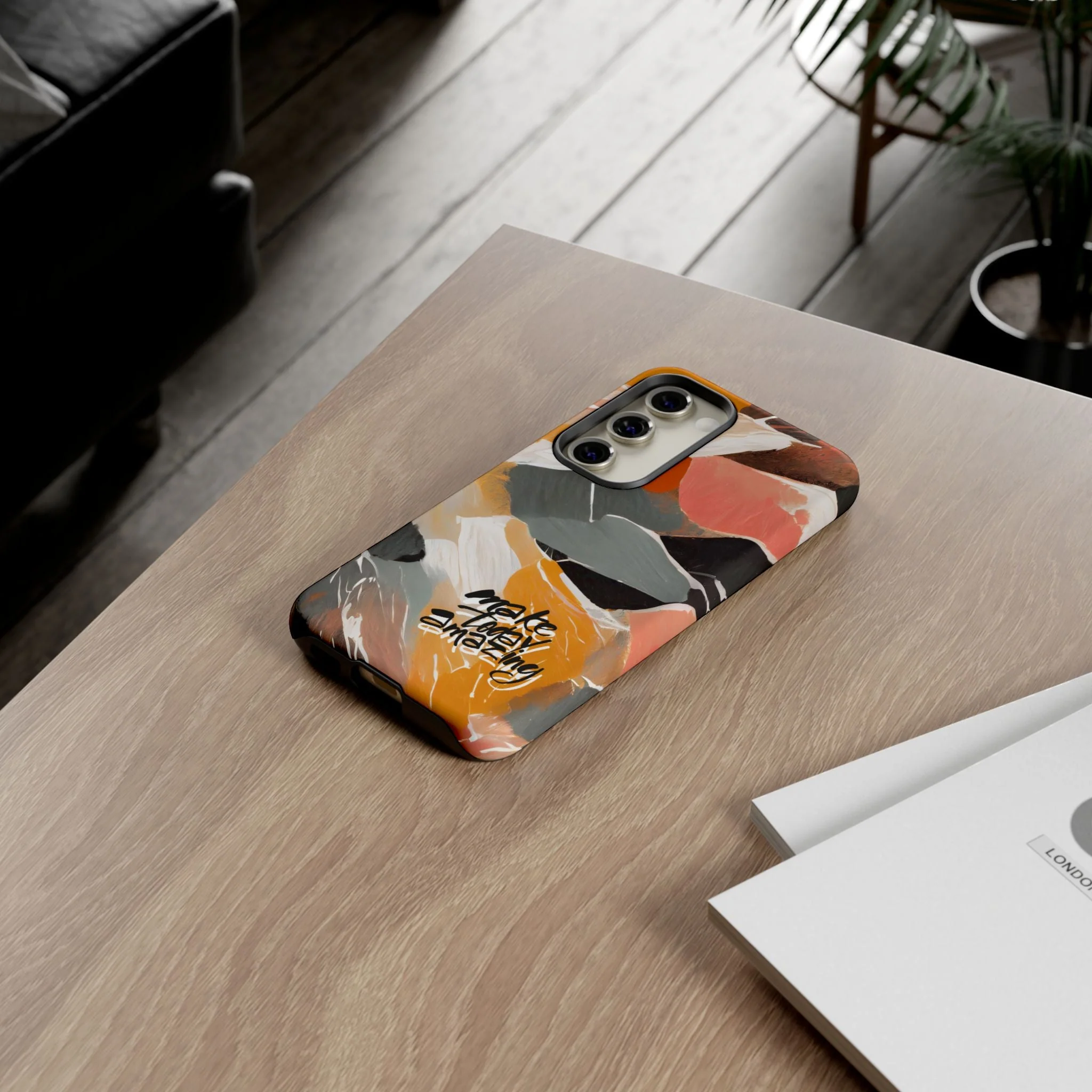 " Make Today Amazing" Abstract Phone Case - Image 74
