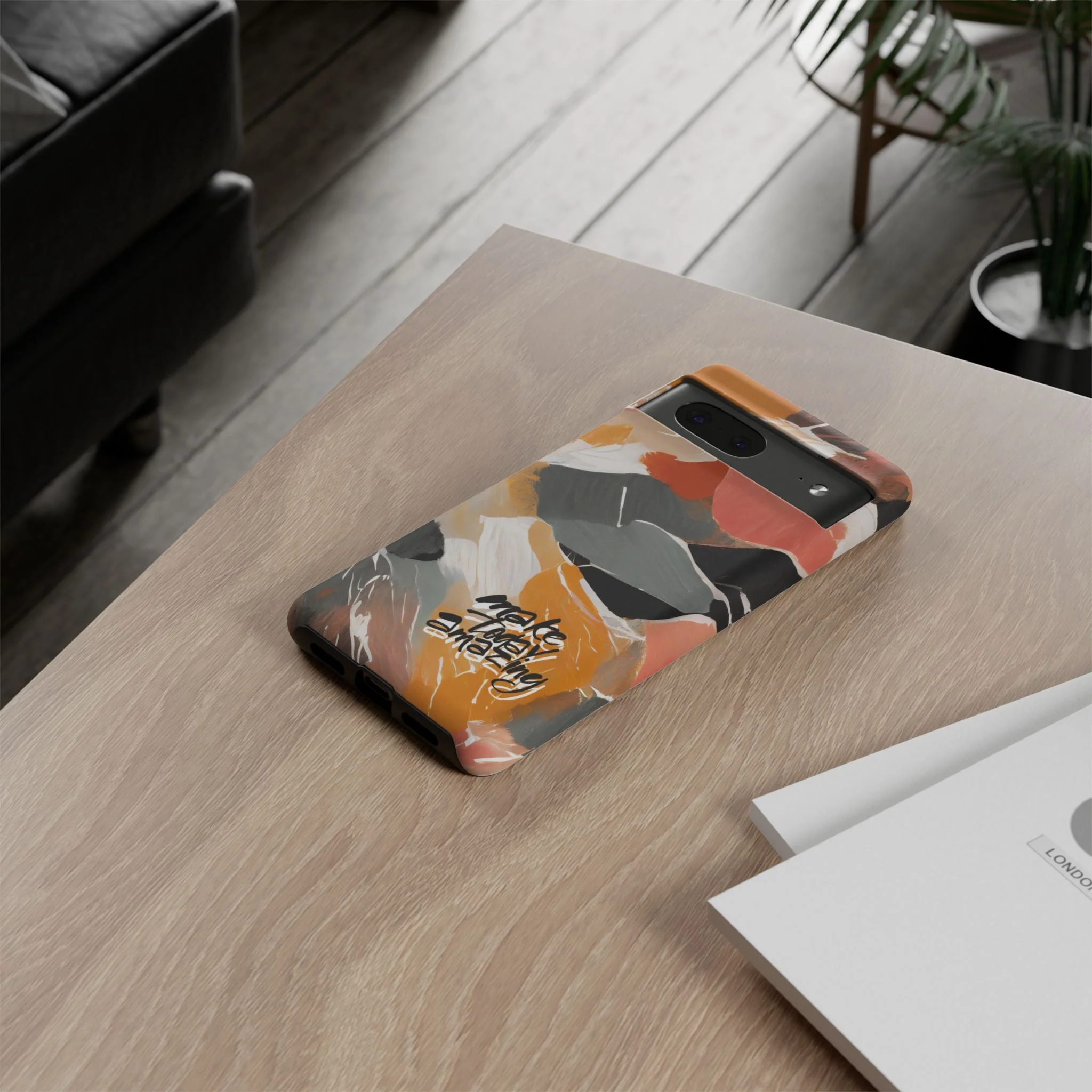 " Make Today Amazing" Abstract Phone Case - Image 80