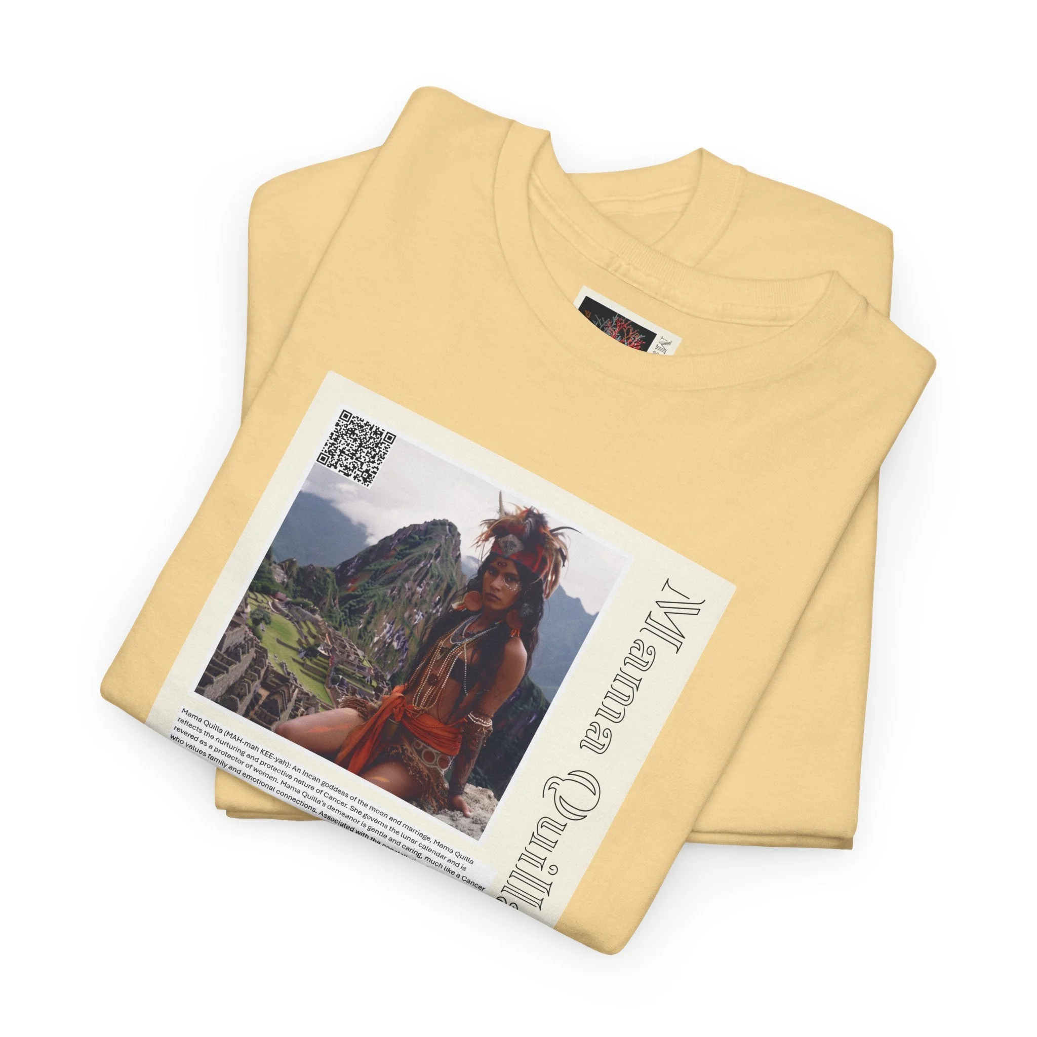Mama Quilla Aziza & Fae Unisex Cotton T-Shirt - Image 44