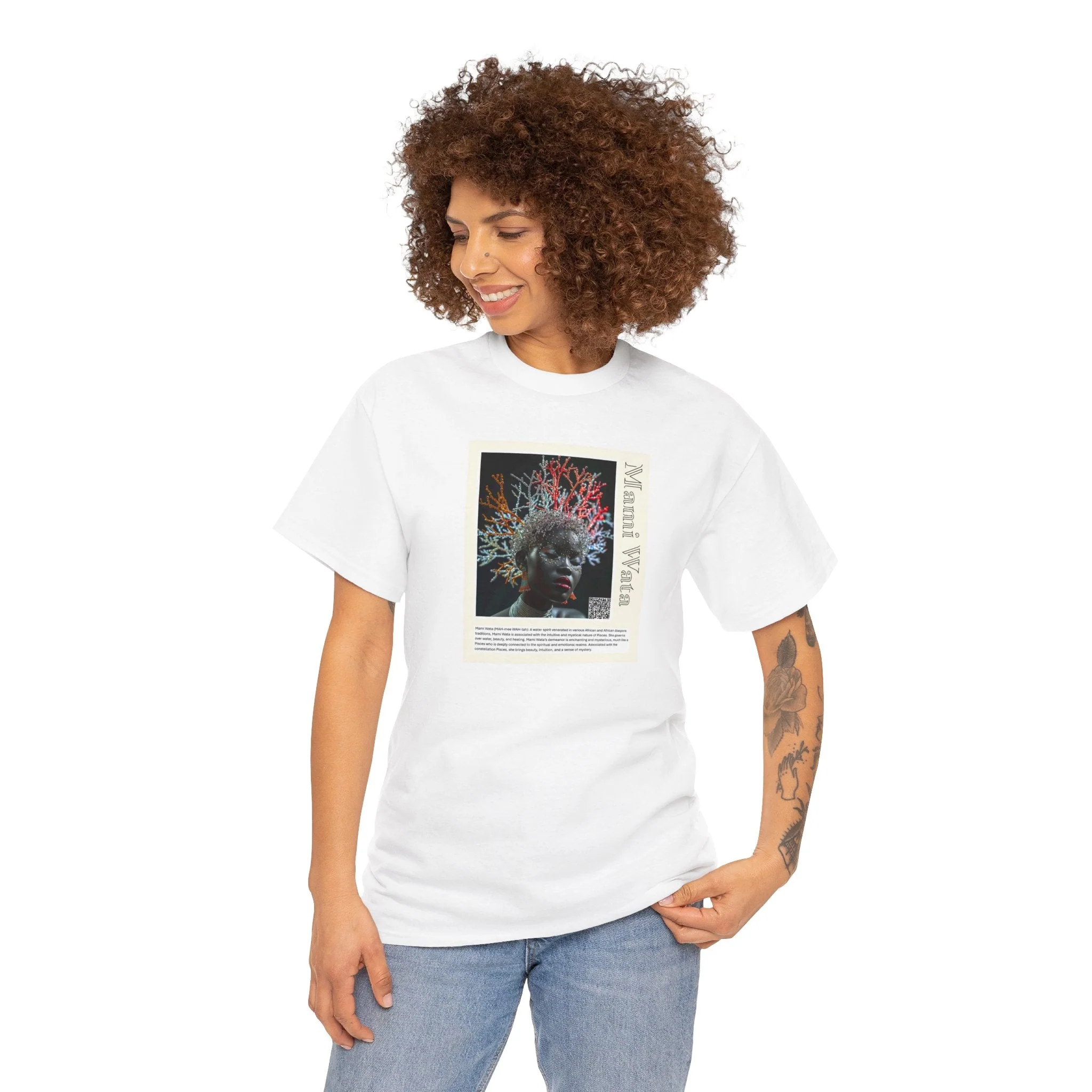 Mami Wata Aziza & Fae Unisex Heavy Cotton Tee - Image 52