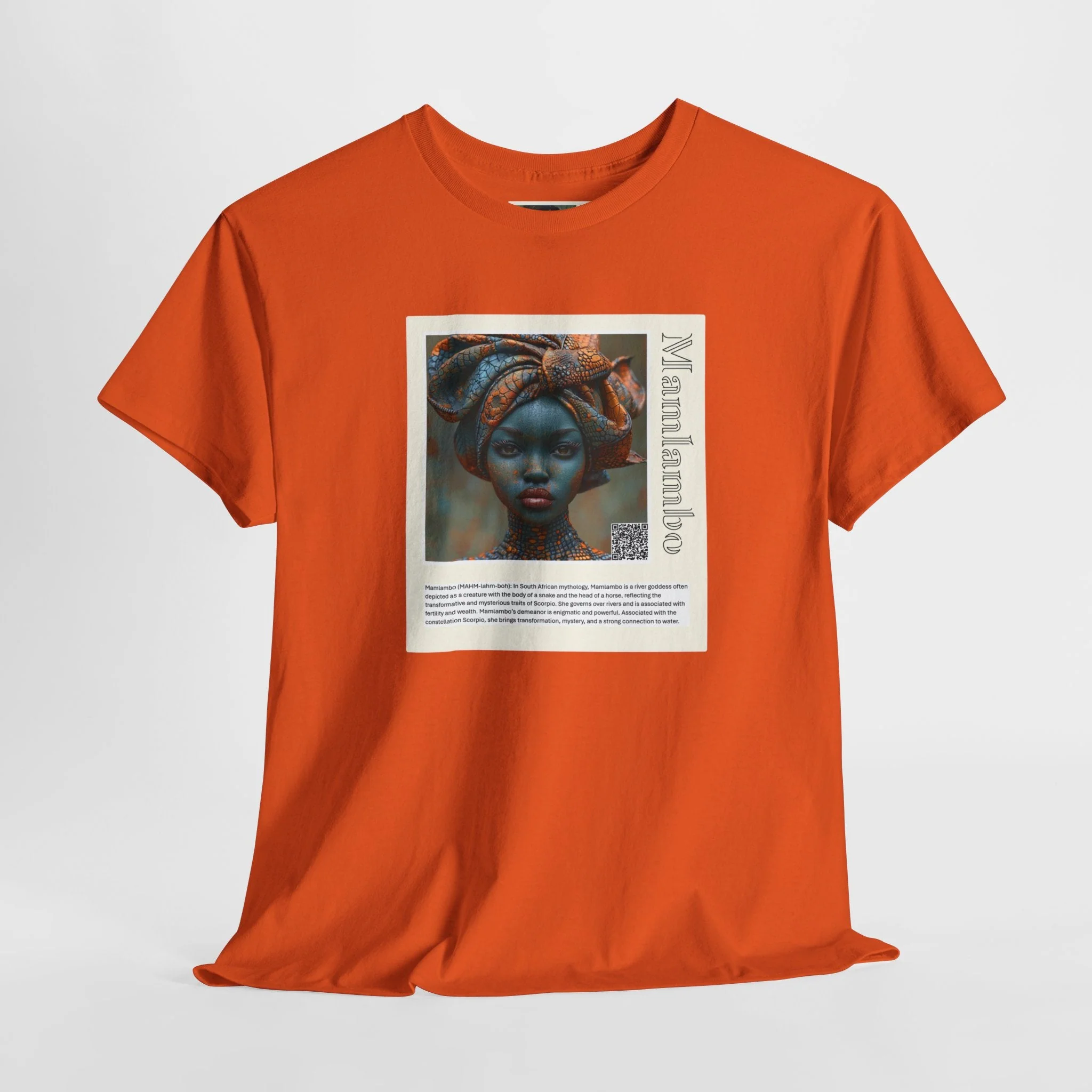 Mamlambo Aziza & Fae Unisex Heavy Cotton Tee - Image 48