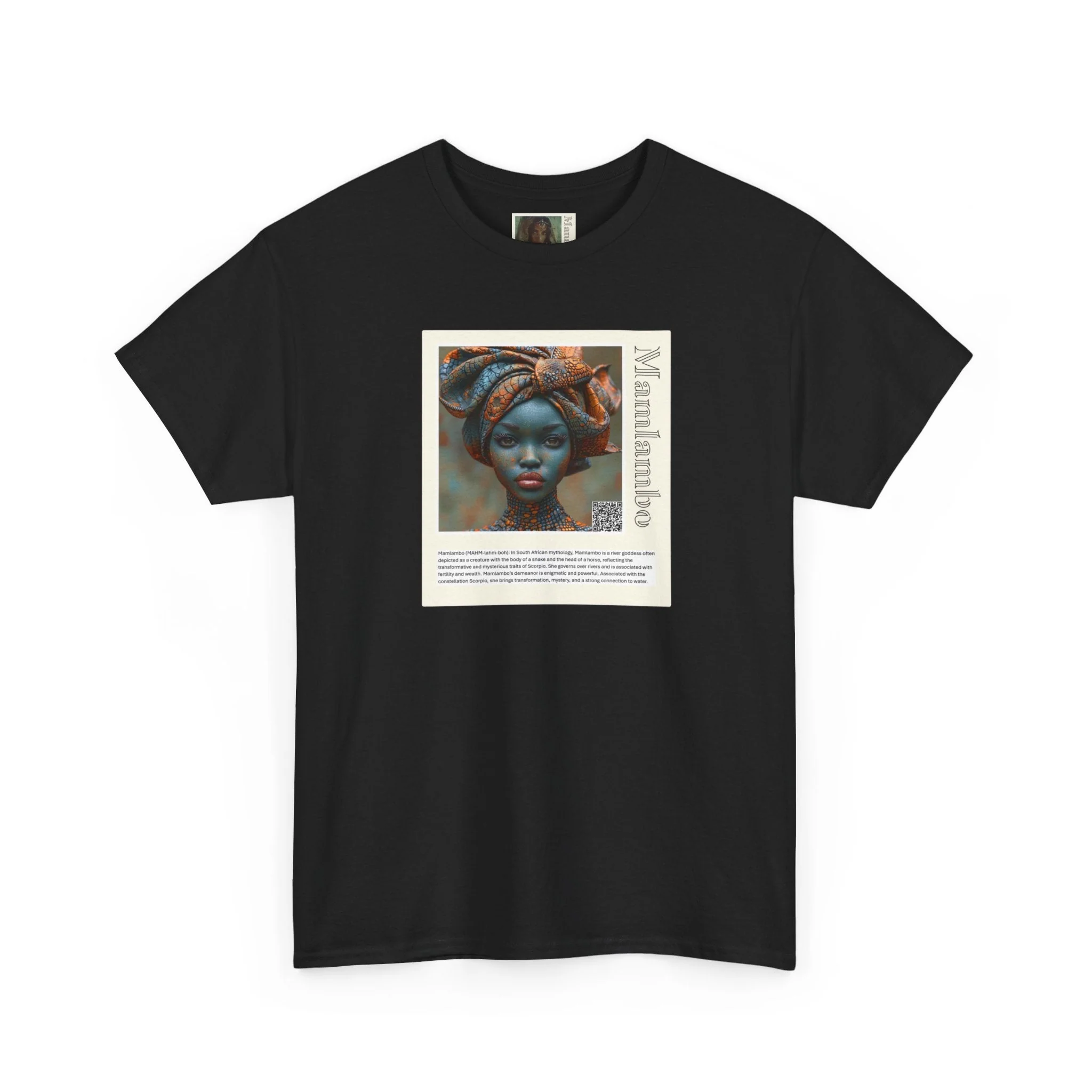 Mamlambo Aziza & Fae Unisex Heavy Cotton Tee - Image 86