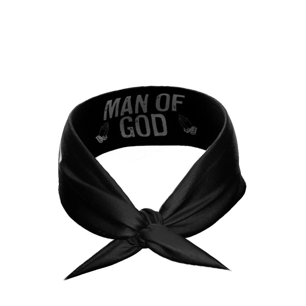 Man of God Tie Headband - Image 3