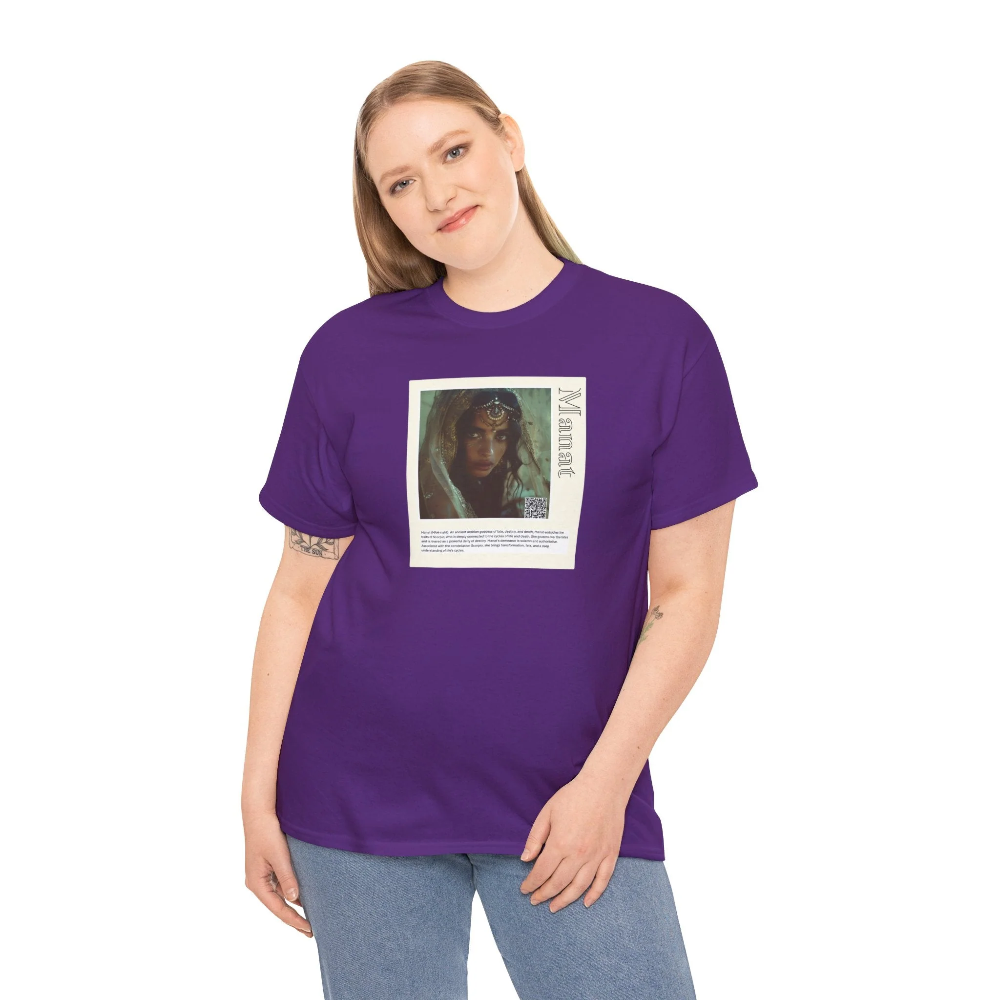 Manat Aziza & Fae Unisex Heavy Cotton Tee - Image 53