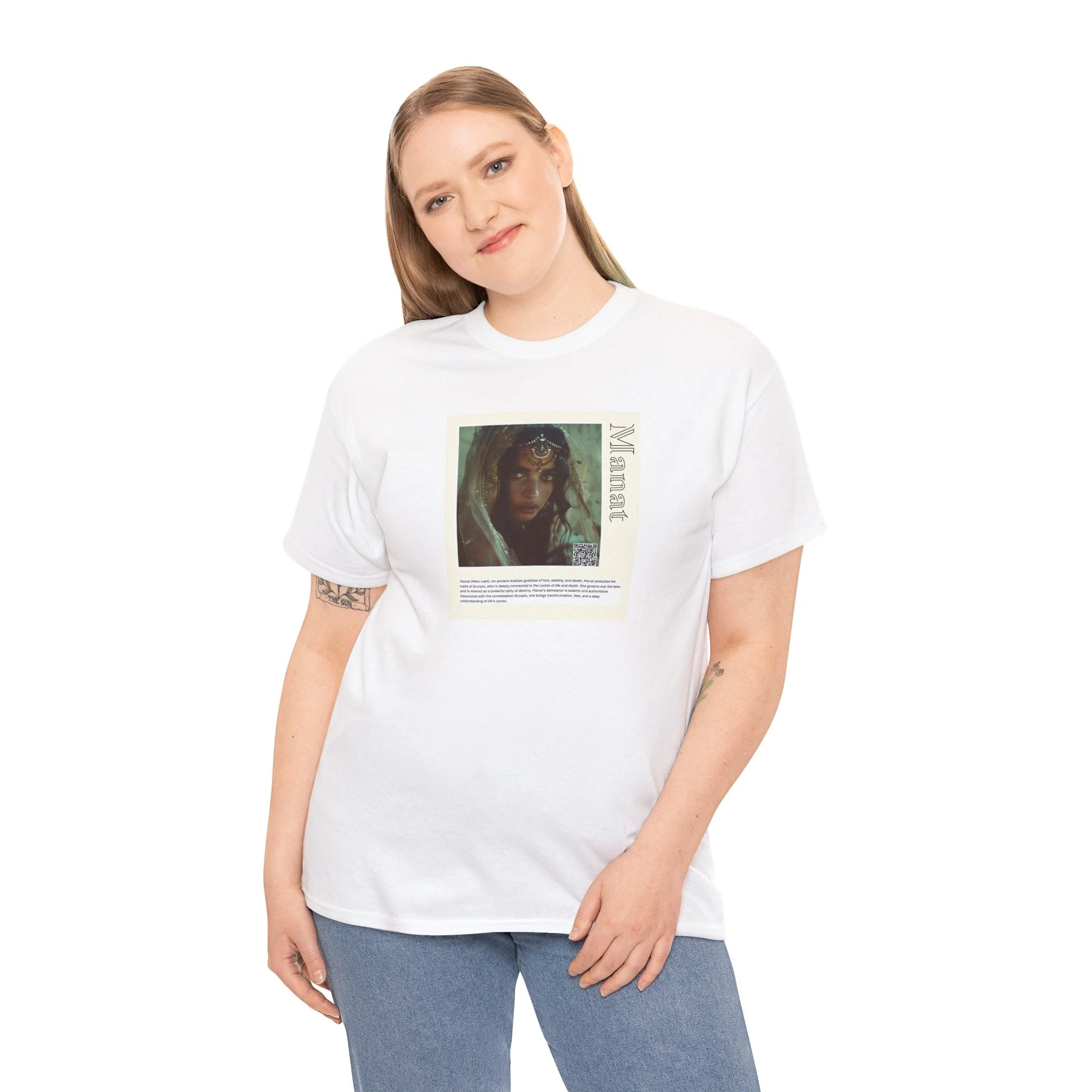 Manat Aziza & Fae Unisex Heavy Cotton Tee - Image 71