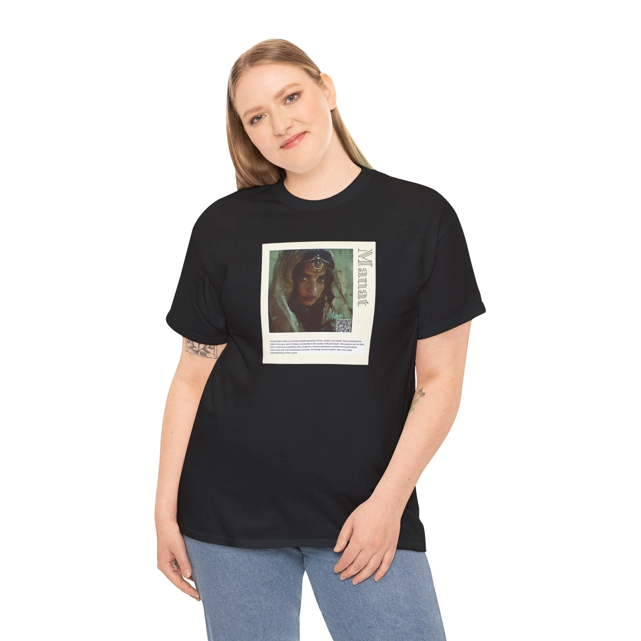 Manat Aziza & Fae Unisex Heavy Cotton Tee - Image 83