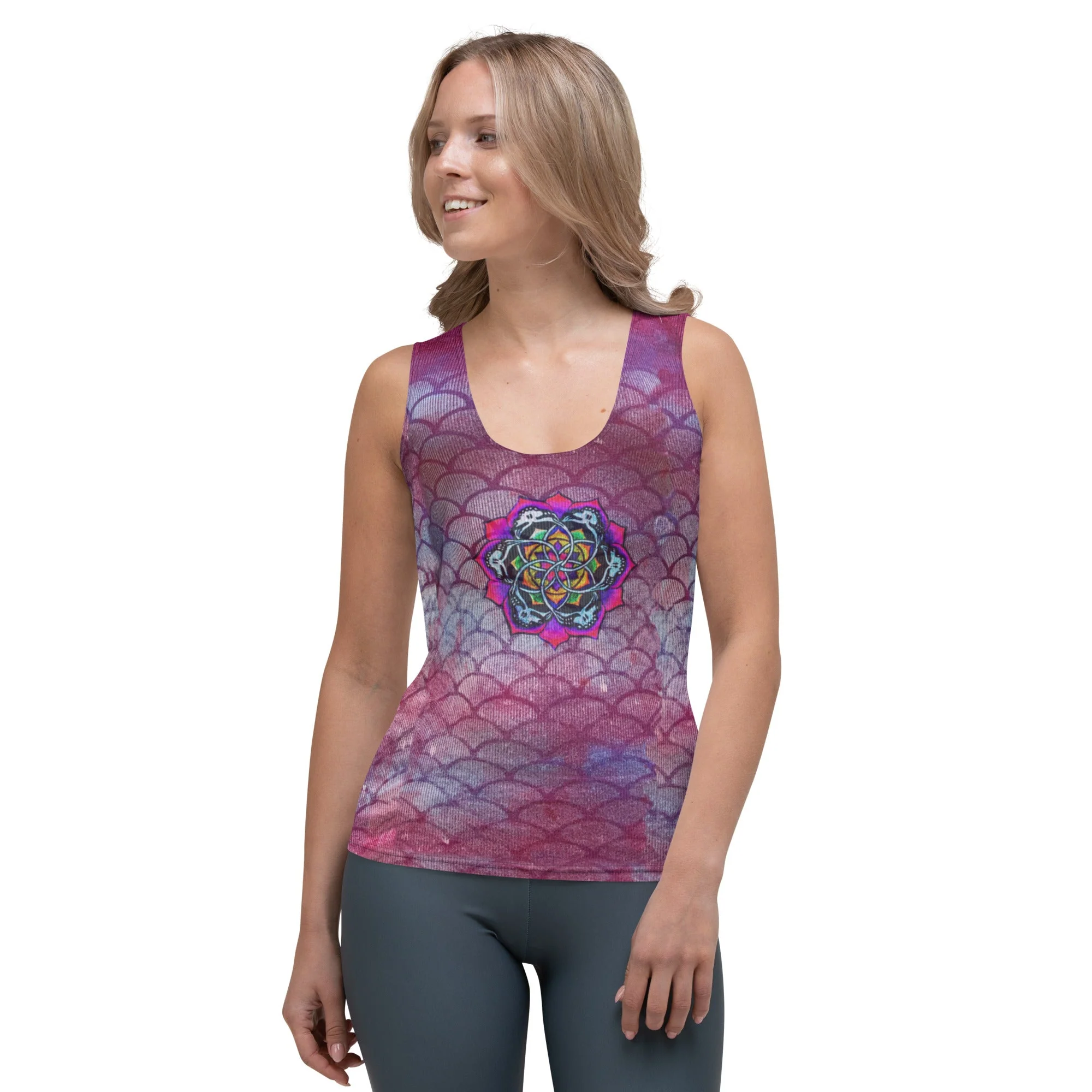 Mandala Jerry Jam 2 Tank Top - Image 3