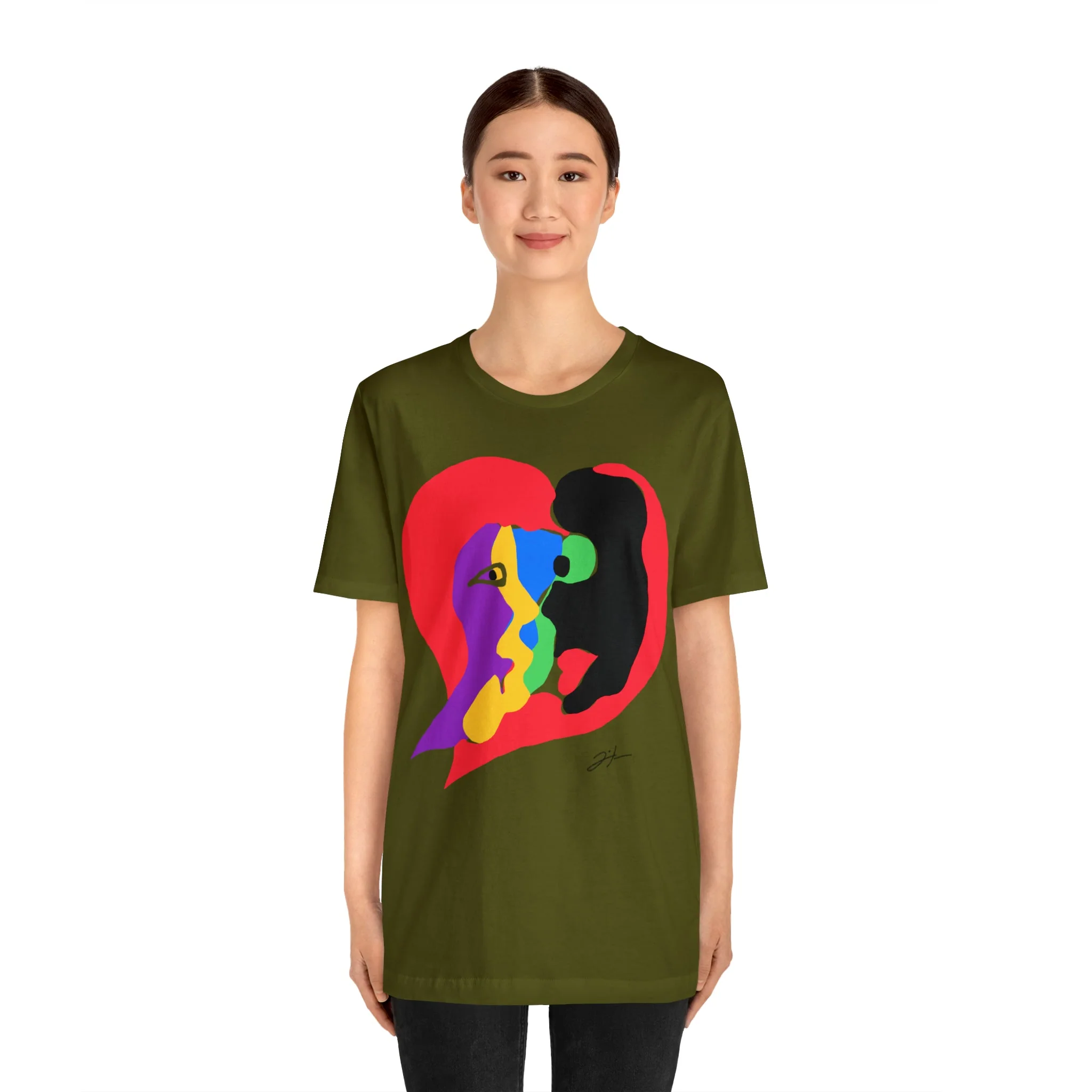 Matters of the Heart Unisex Premium Tee - Image 37