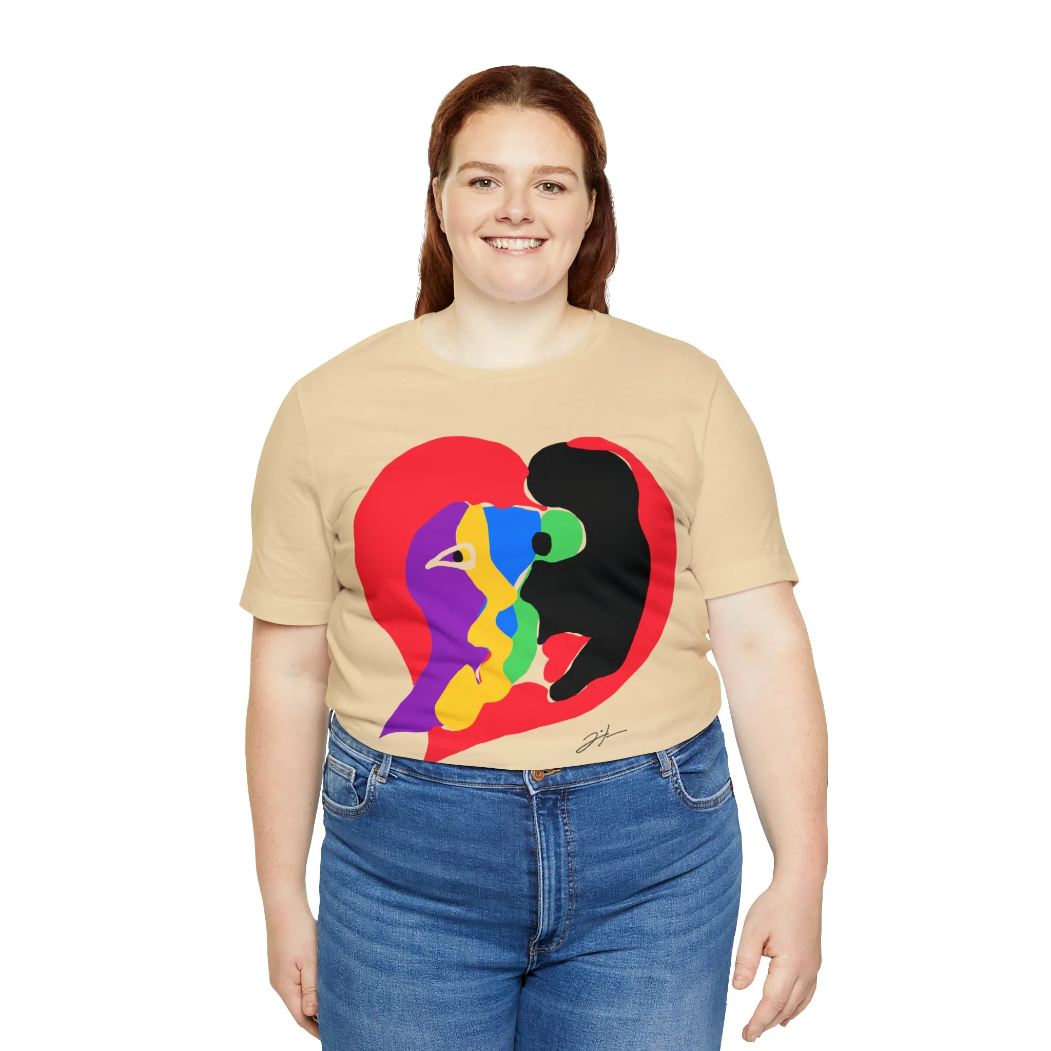 Matters of the Heart Unisex Premium Tee - Image 56