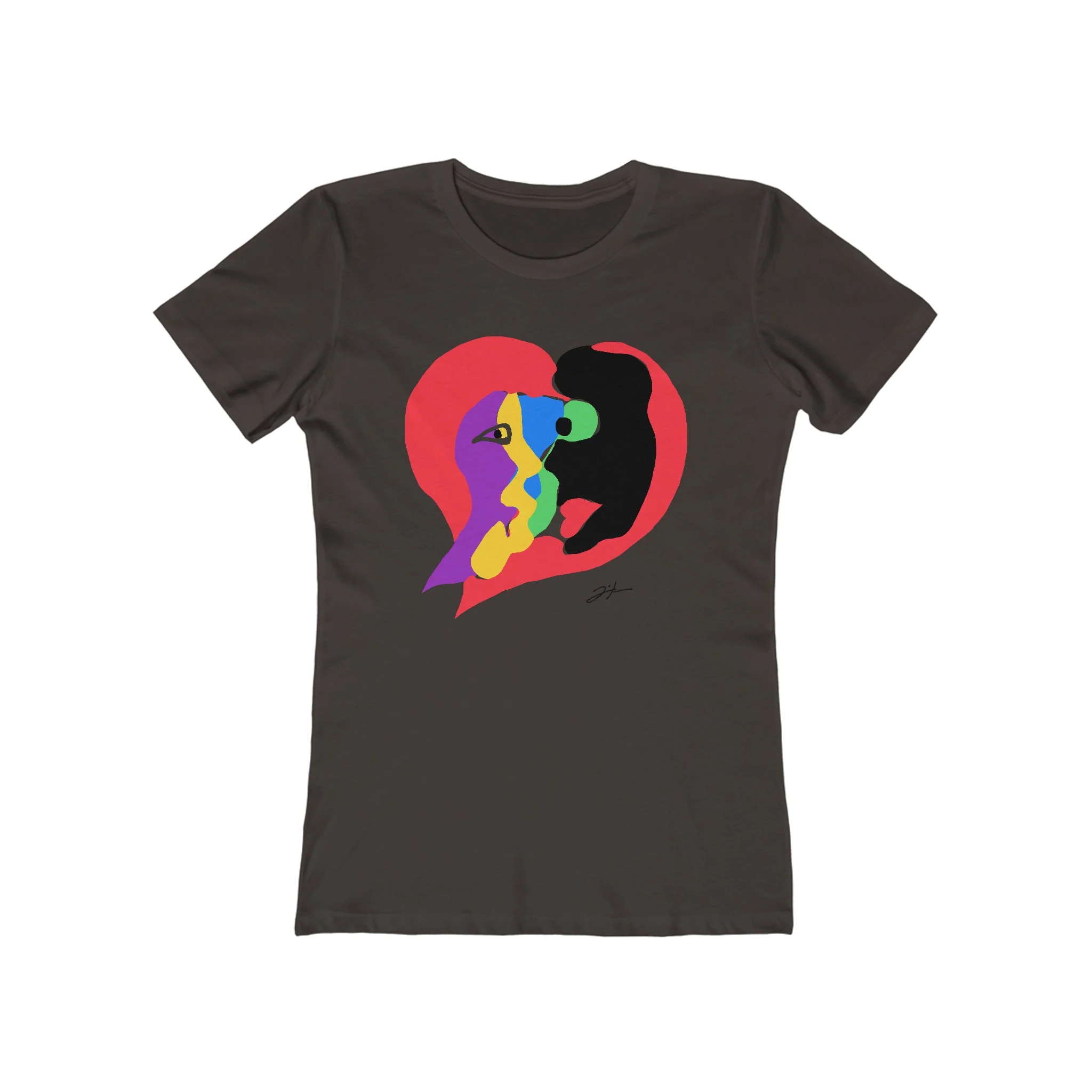 Matters of the Heart Women's Premium Tee - Image 3