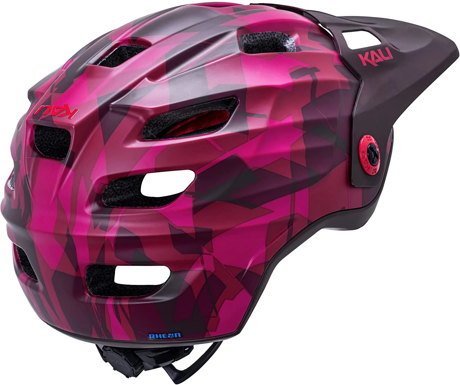 Maya 3.0 Bicycle Helmet - Red/Burgundy - Image 2