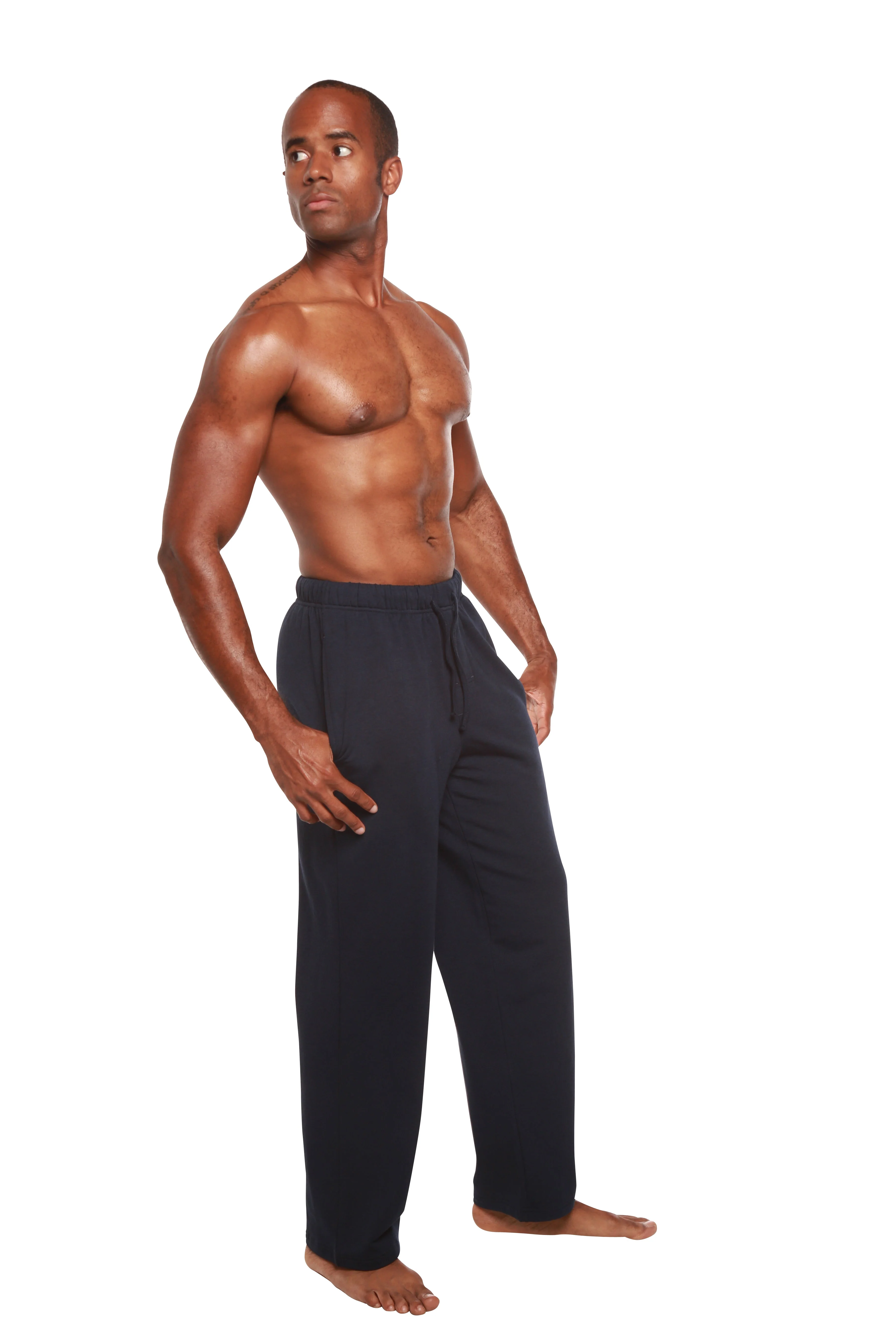 Men's Bamboo Viscose Fleece Lounge Pants - Image 6