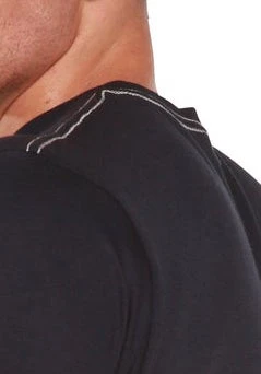 Men's Bamboo Viscose/Organic Cotton Short Sleeve Contrast Stitch T-Shirt - Image 2