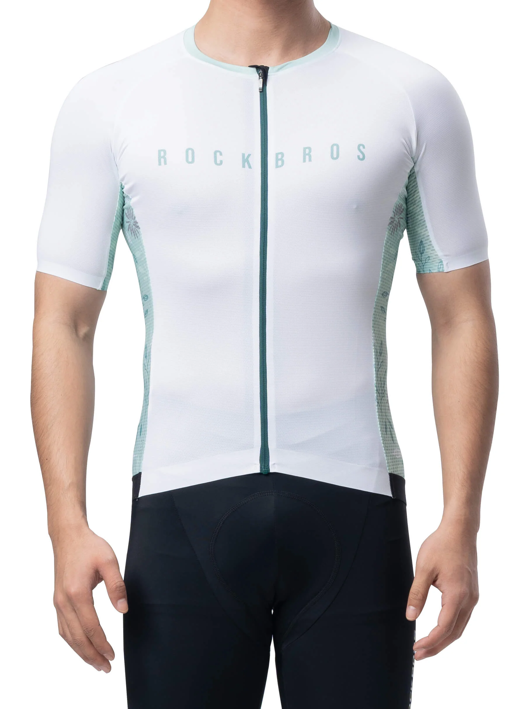 Men's Birds & Flowers Short-Sleeve Cycling Jersey - Image 4