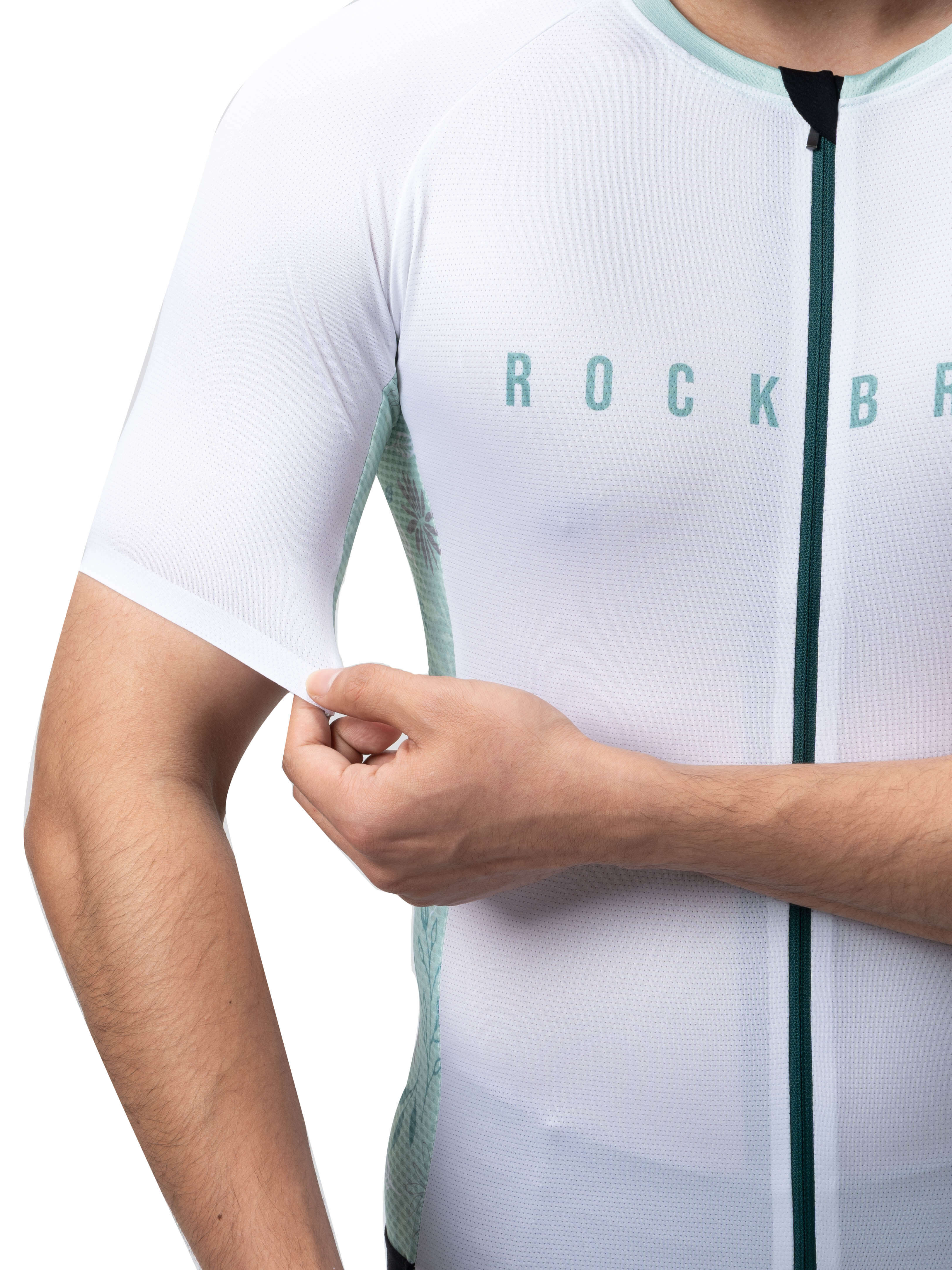 Men's Birds & Flowers Short-Sleeve Cycling Jersey - Image 8