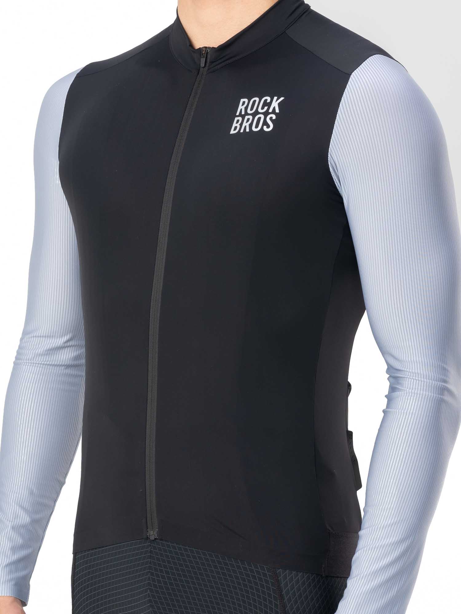 Men's Breathable Long-Sleeve Cycling Jersey - Image 7