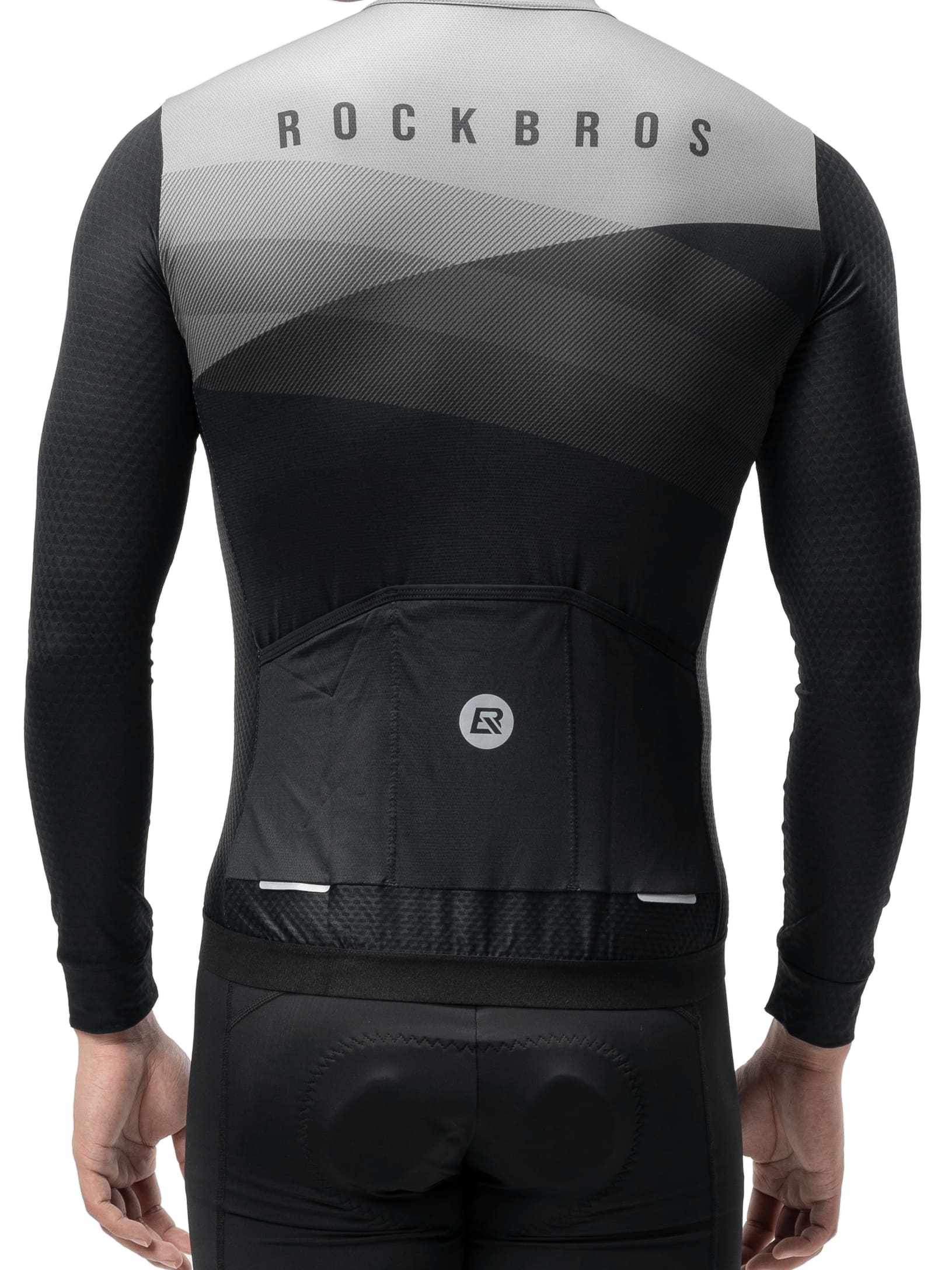 Men's Quick-Dry Long-Sleeve Cycling Jersey - Image 6