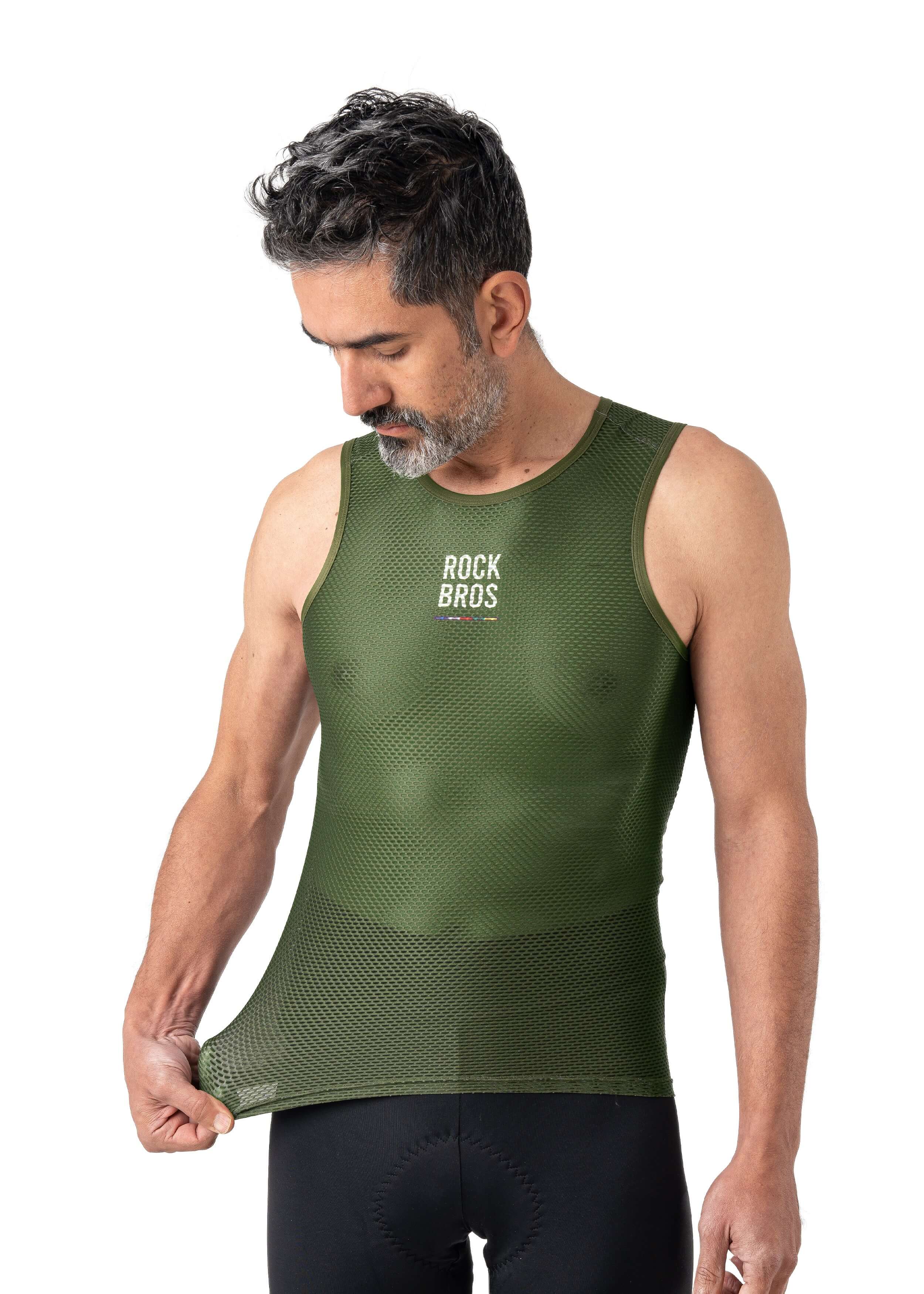 Men's ROAD-TO-SKY Sleeveless Cycling Base Layer - Image 23