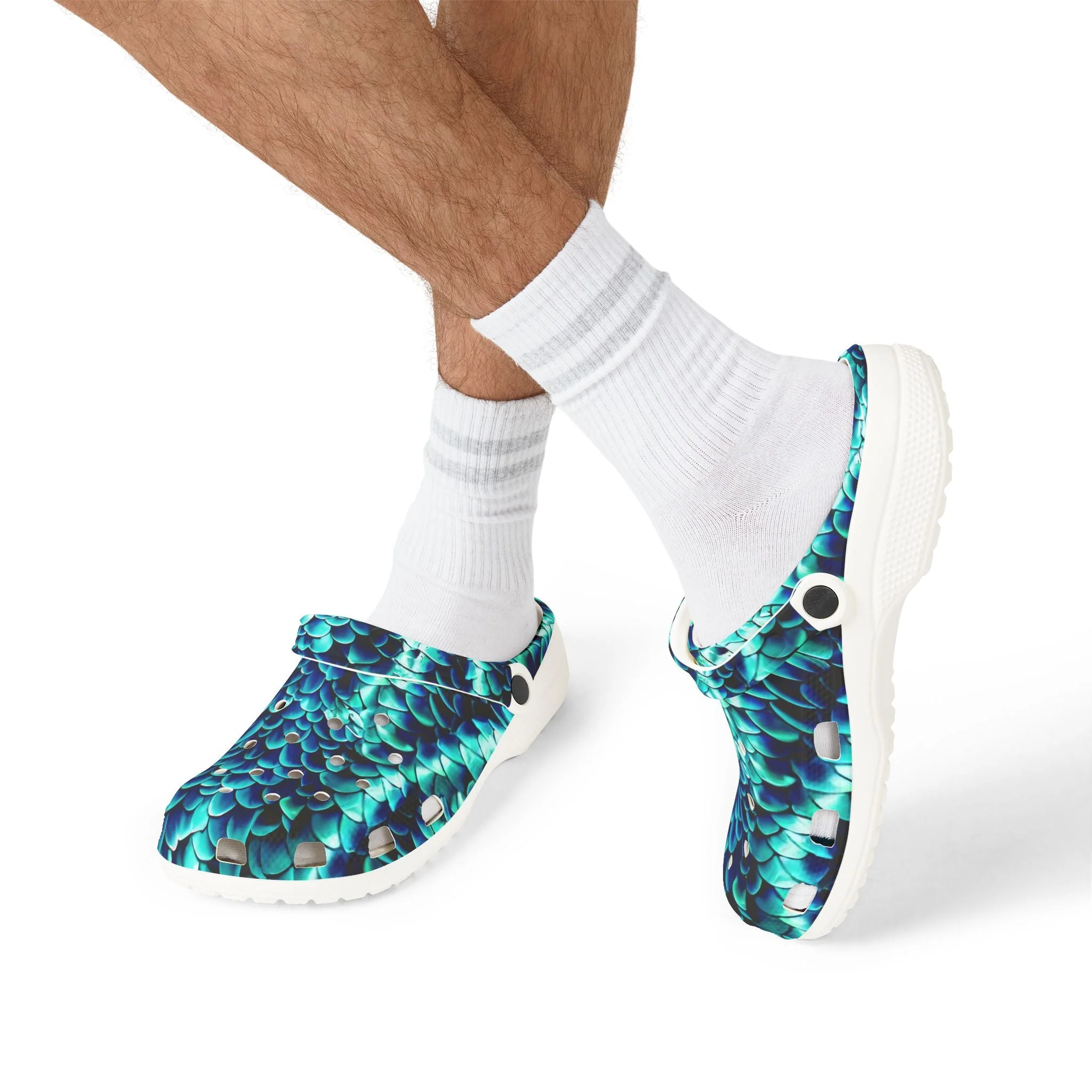 Mermaid Comfort Cloud Sole Kroks With Charms - Image 13