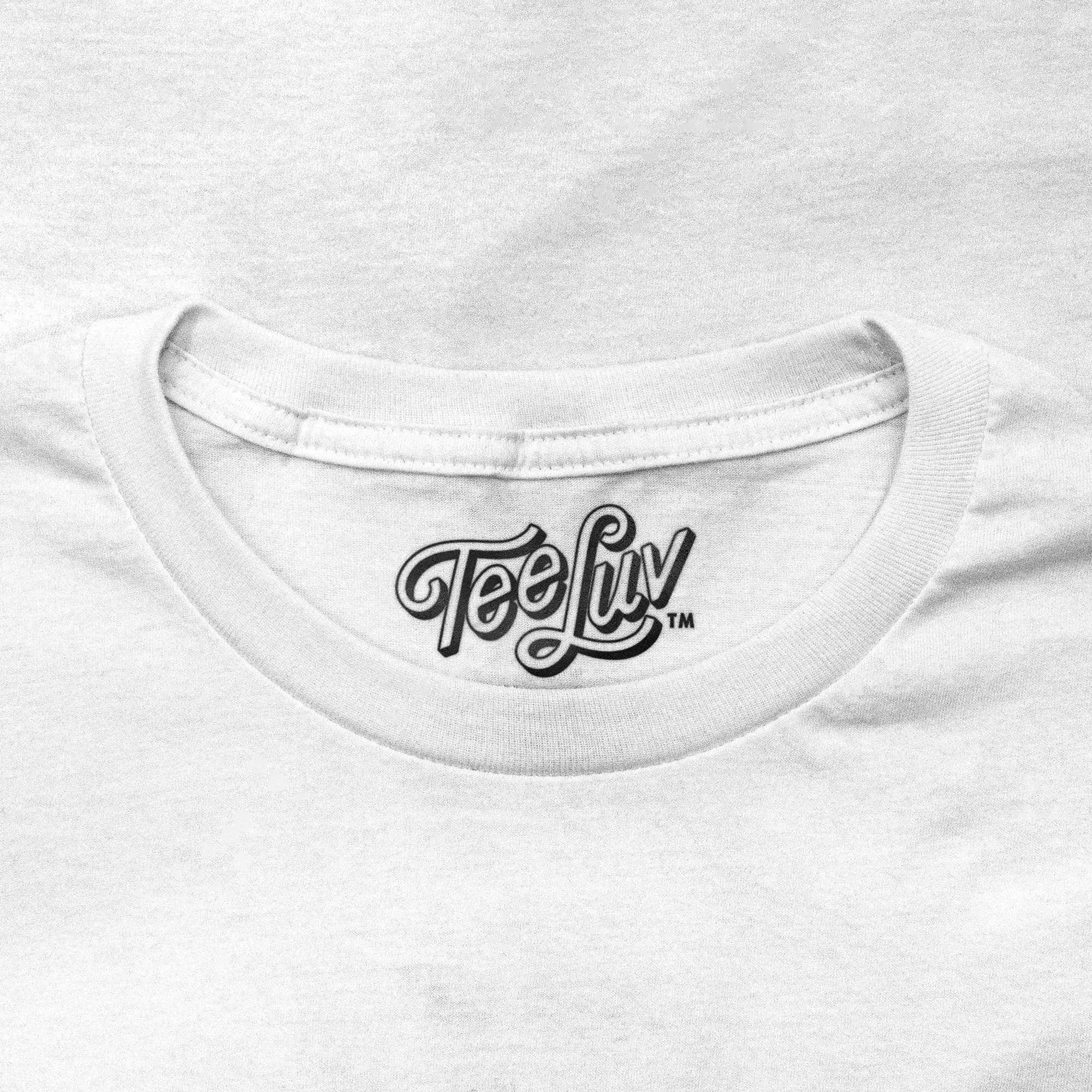 Miller Lite Beer Front and Back Print T-Shirt - White - Image 5