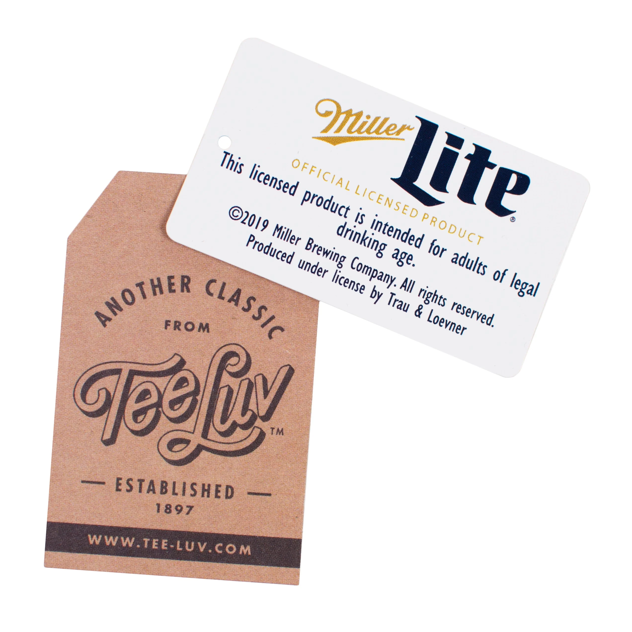Miller Lite Logo T-Shirt - White - Image 7