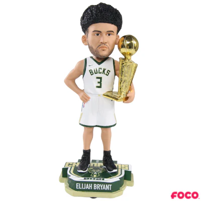 Milwaukee Bucks 2021 NBA Champions Bobbleheads - Image 20