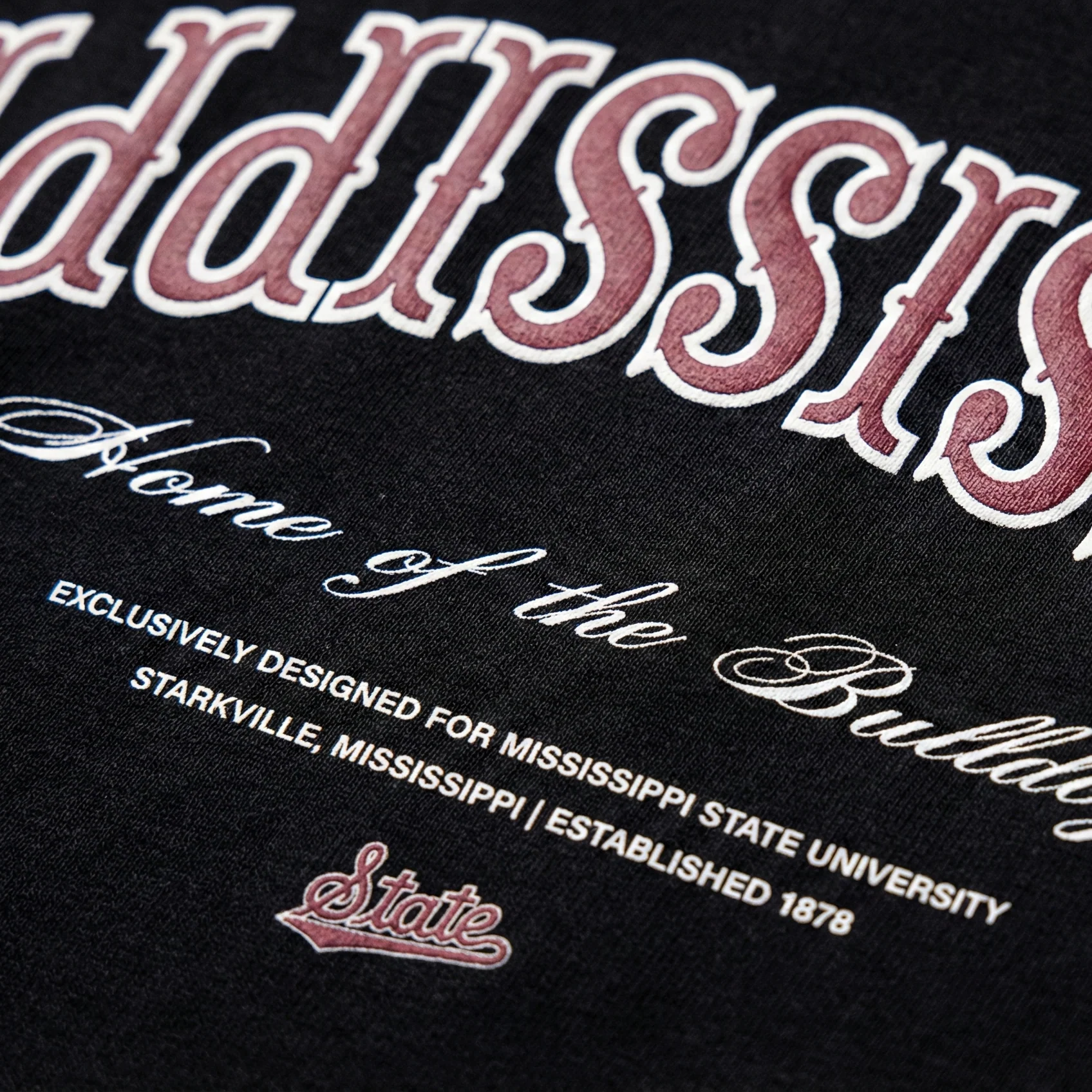 Mississippi State Essentials Oversized Tee - Image 4