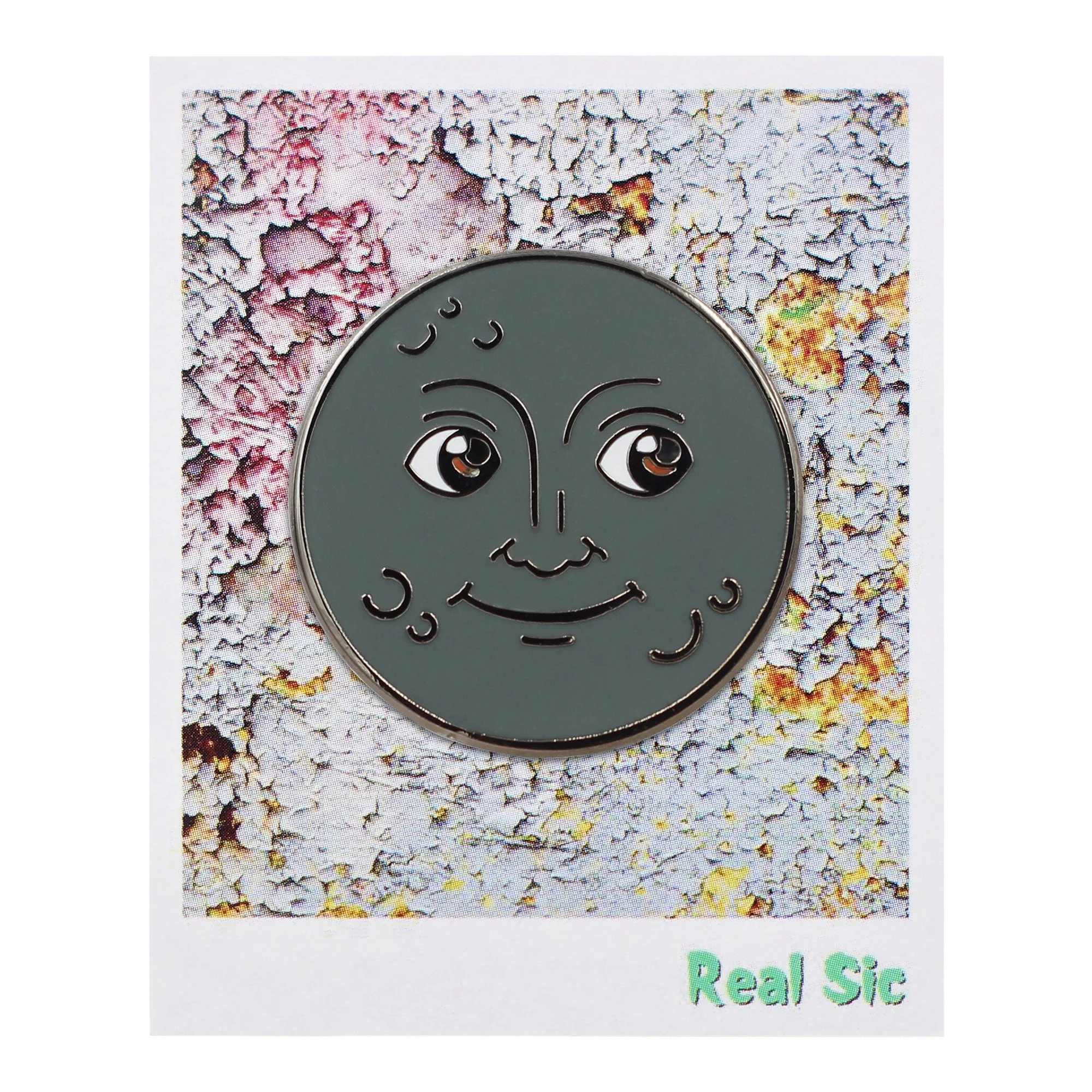 Moon Emoji – New Moon & Full Moon Enamel Pins - Image 3