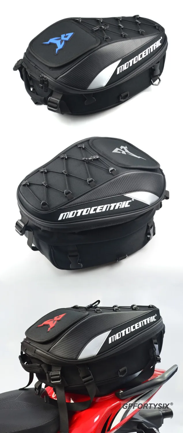 Motocentric Motorcycle Back Seat Bags Waterproof Multifunctional - Image 17